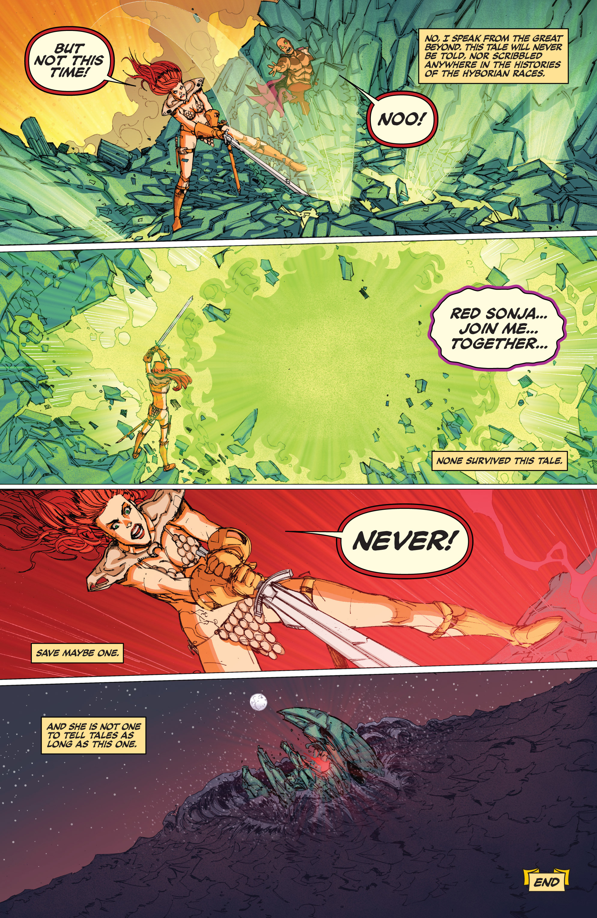Read online Red Sonja: Atlantis Rises comic -  Issue #4 - 21