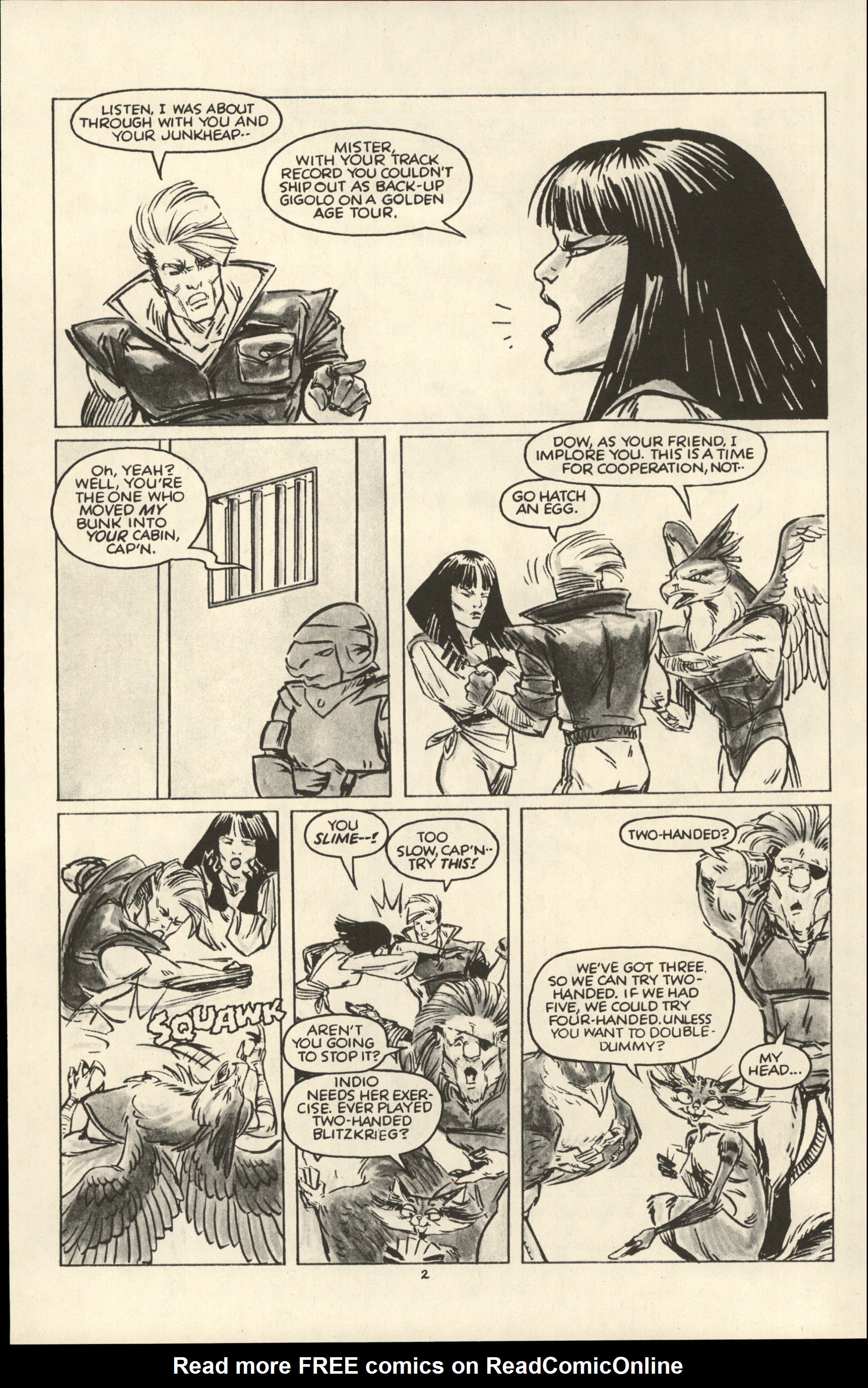 Read online Fusion (1987) comic -  Issue #2 - 4