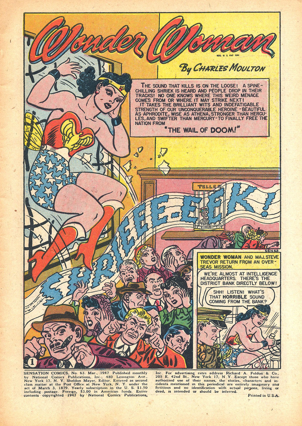 Read online Sensation (Mystery) Comics comic -  Issue #63 - 3