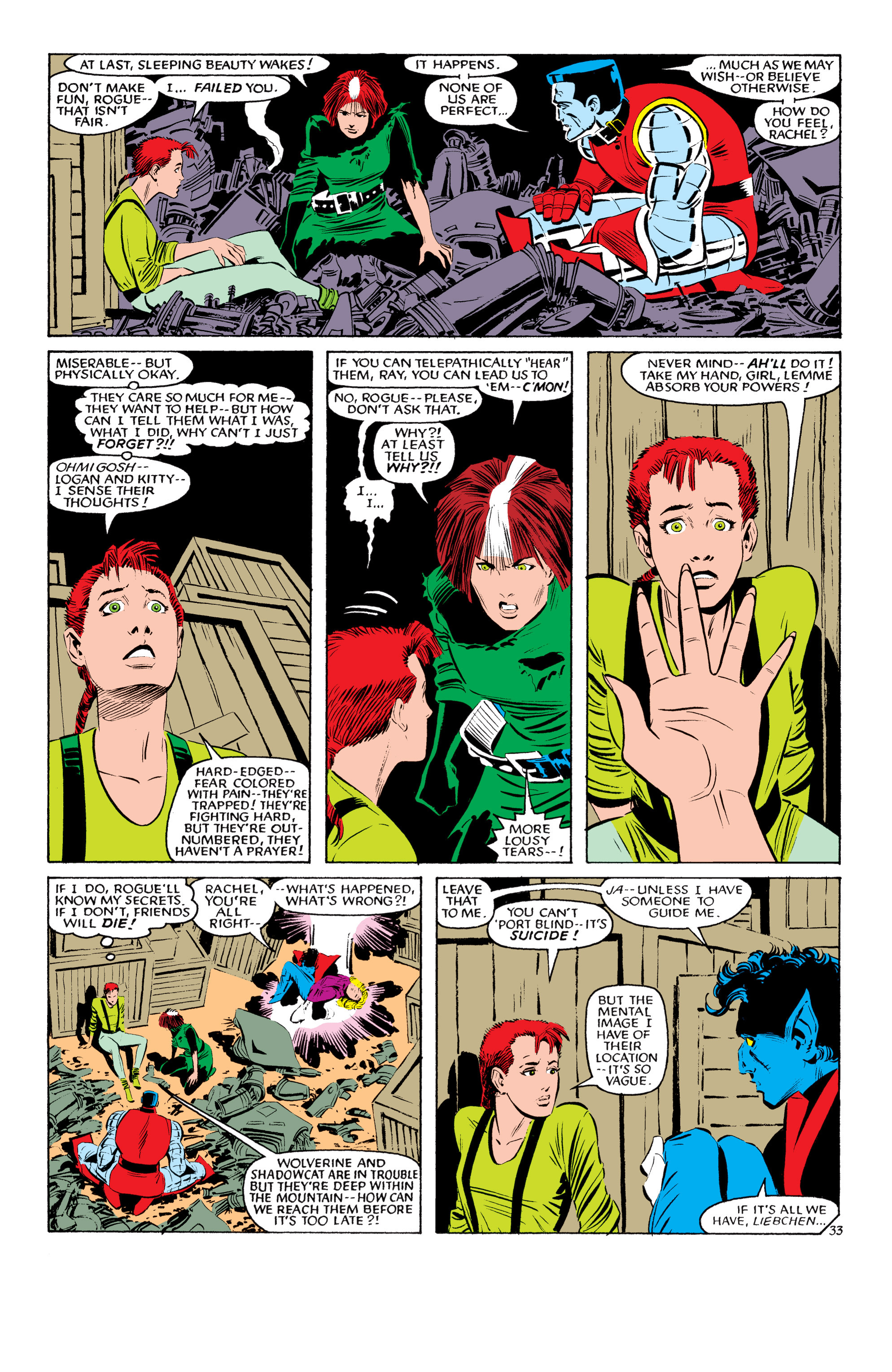 Read online Uncanny X-Men (1963) comic -  Issue #193 - 34