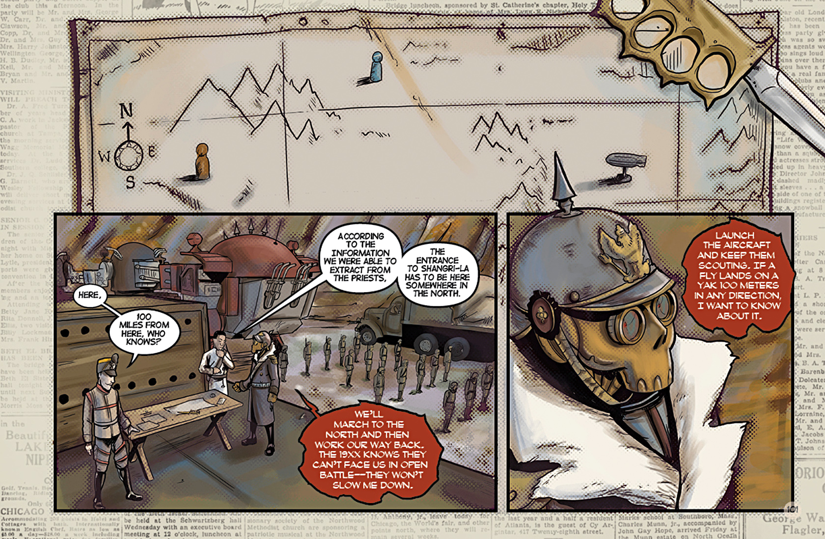 Read online The Adventures of the 19XX comic -  Issue #3 - 100