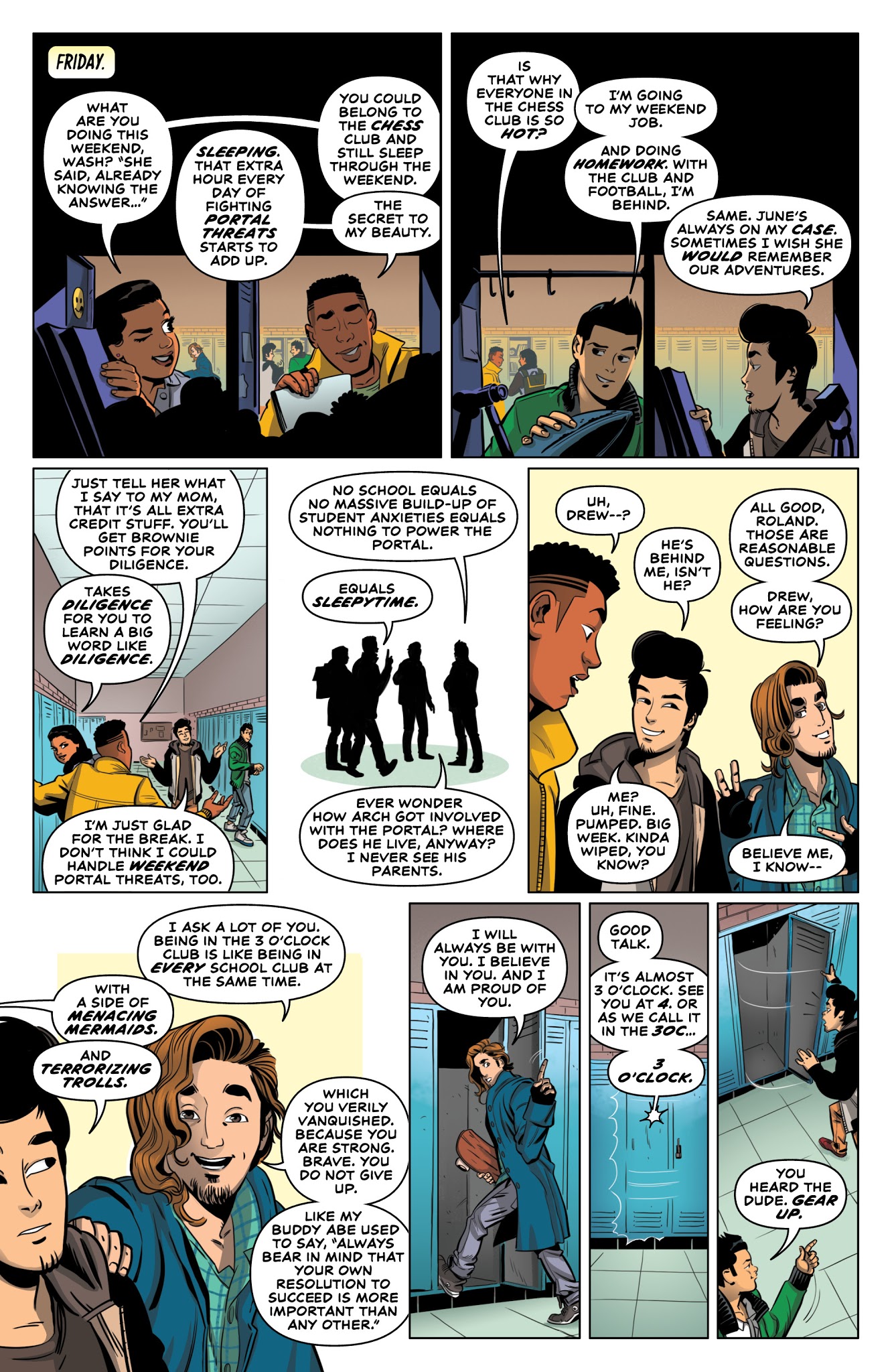 Read online Three O'Clock Club comic -  Issue #2 - 18