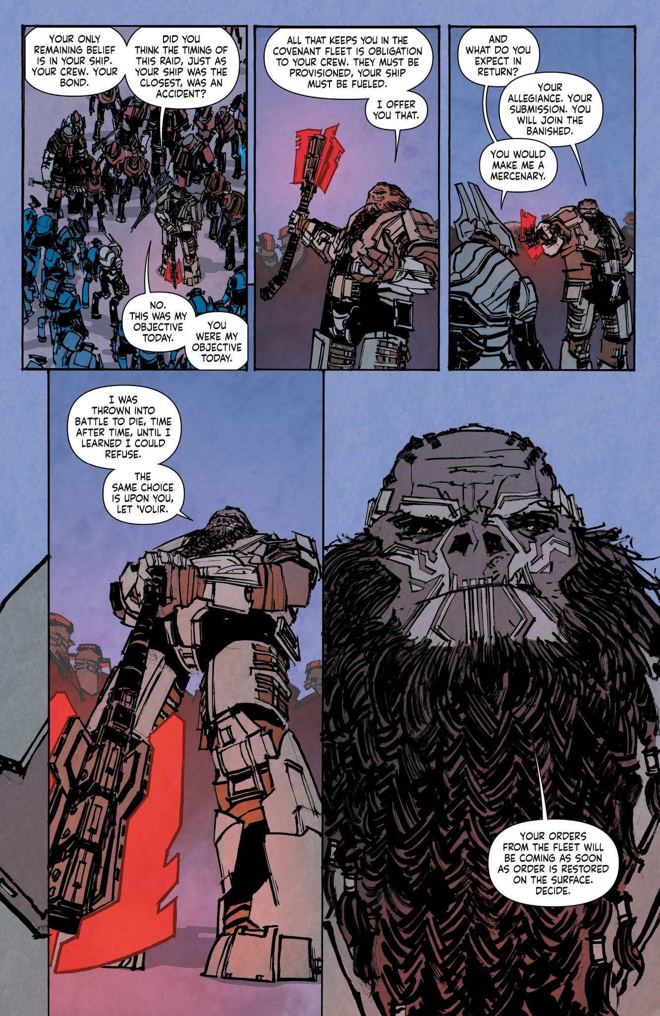Read online Halo: Rise of Atriox comic -  Issue #4 - 15