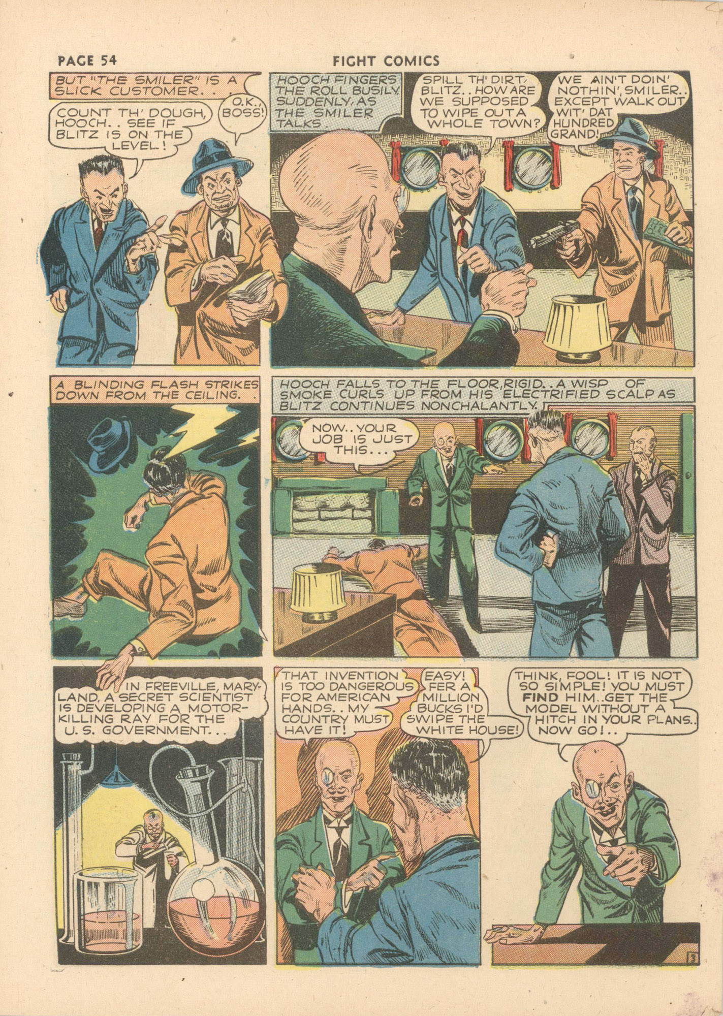 Read online Fight Comics comic -  Issue #16 - 57