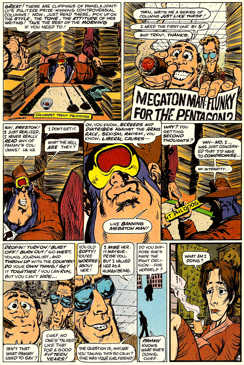Read online Megaton Man comic -  Issue #3 - 13