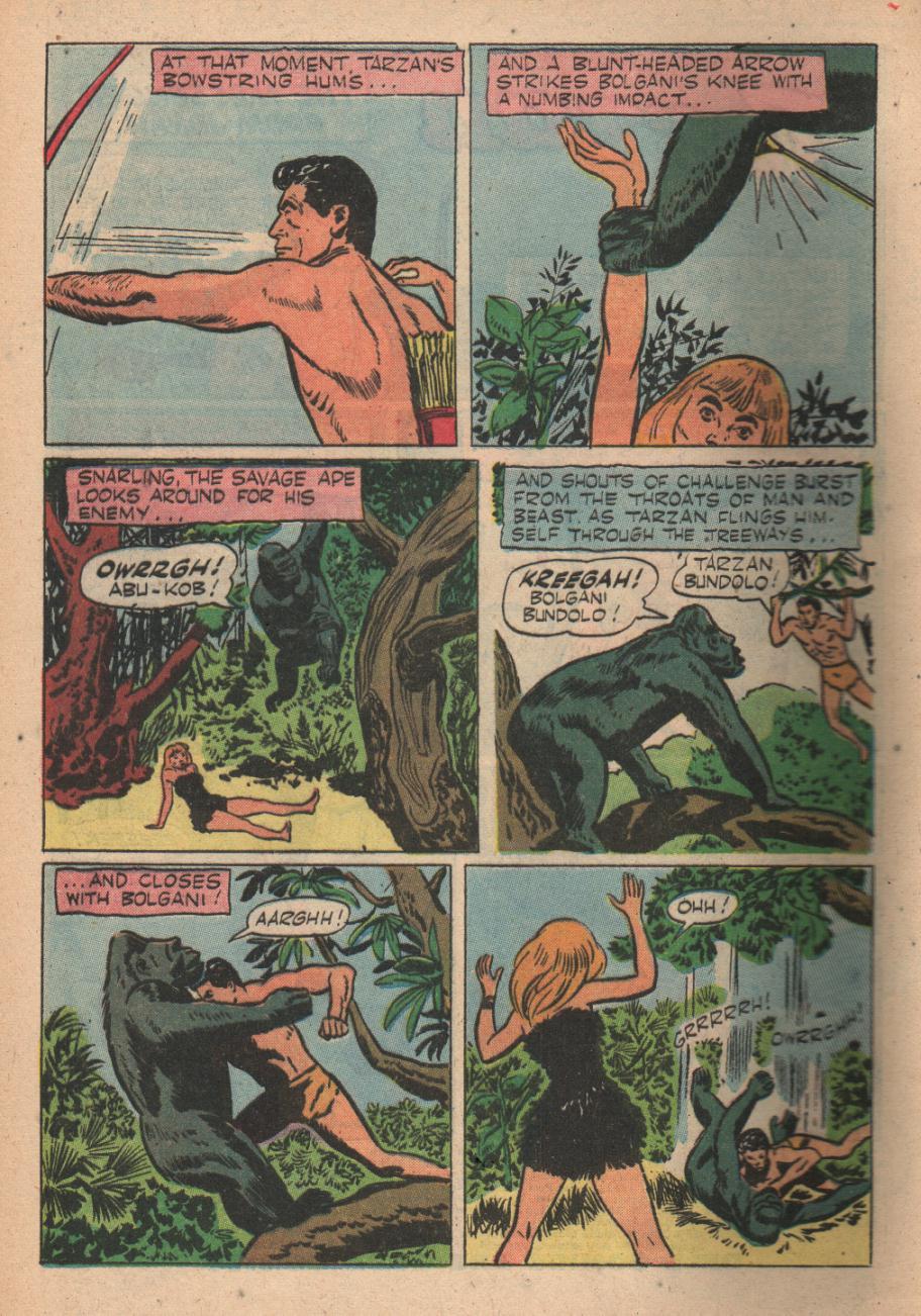 Read online Tarzan (1948) comic -  Issue #87 - 4