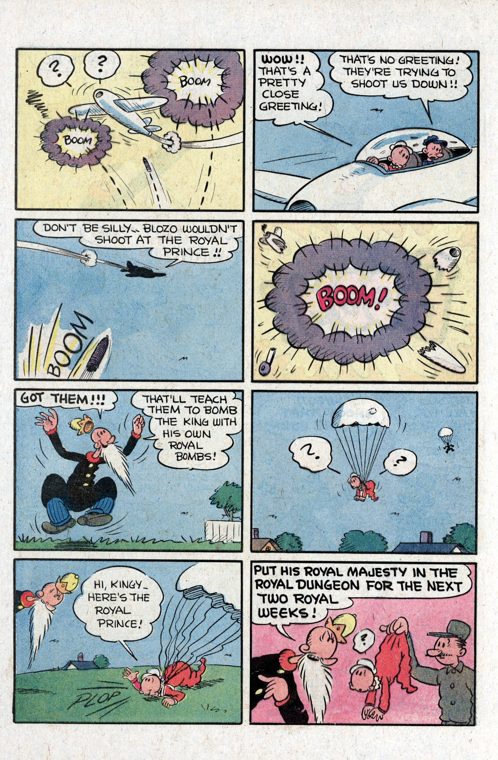 Read online Popeye (1948) comic -  Issue #166 - 32