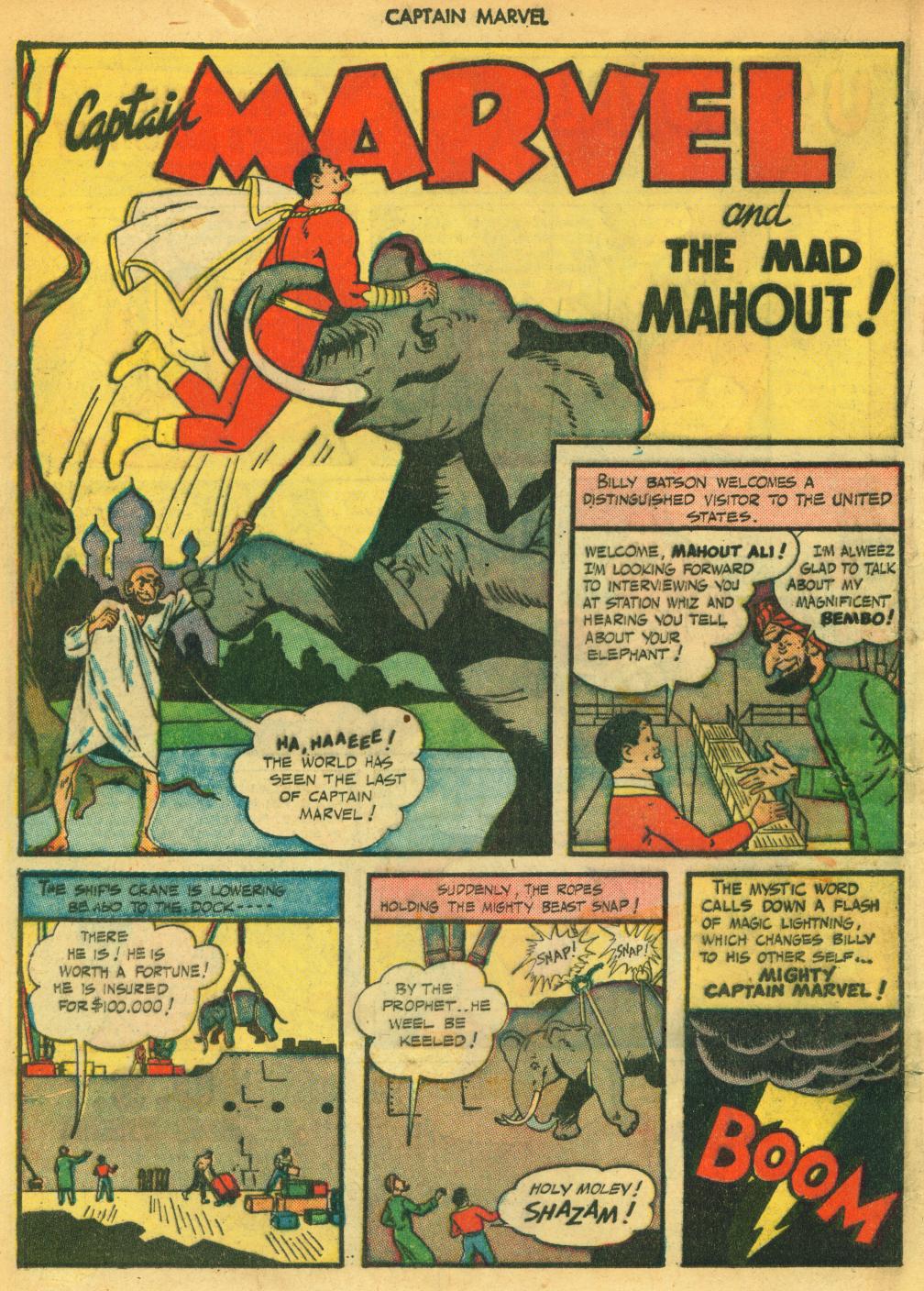 Read online Captain Marvel Adventures comic -  Issue #67 - 16