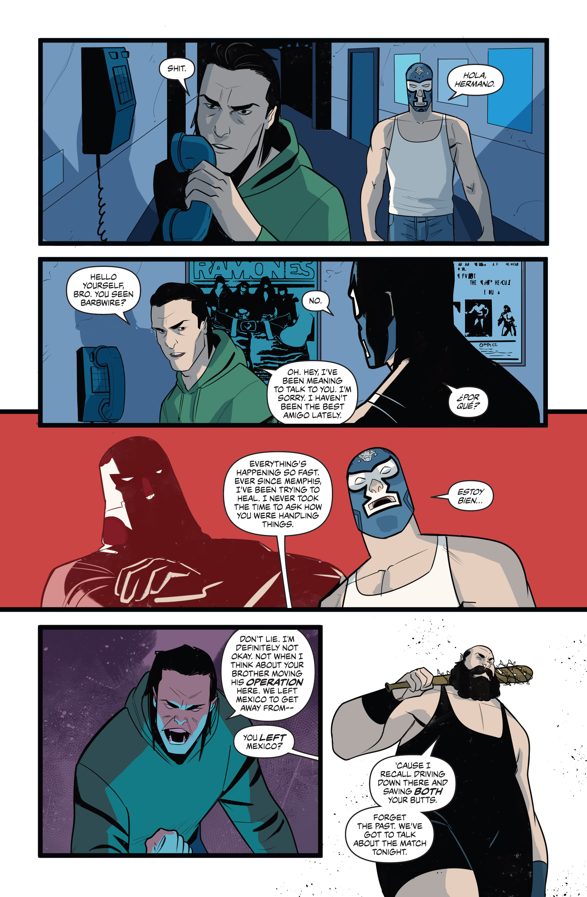 Read online Over the Ropes comic -  Issue # _TPB - 59