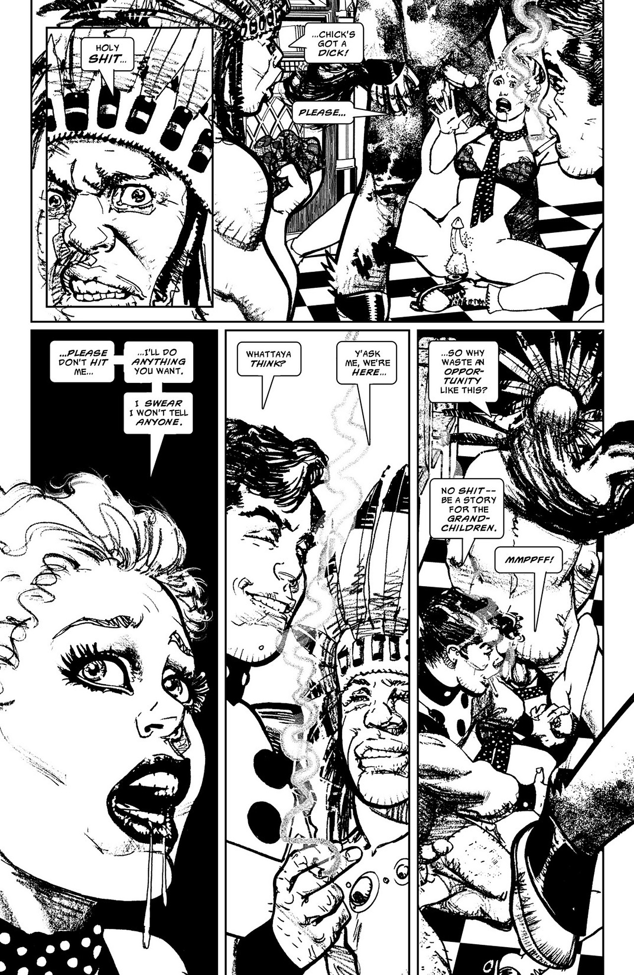 Read online Black Kiss II comic -  Issue #3 - 18