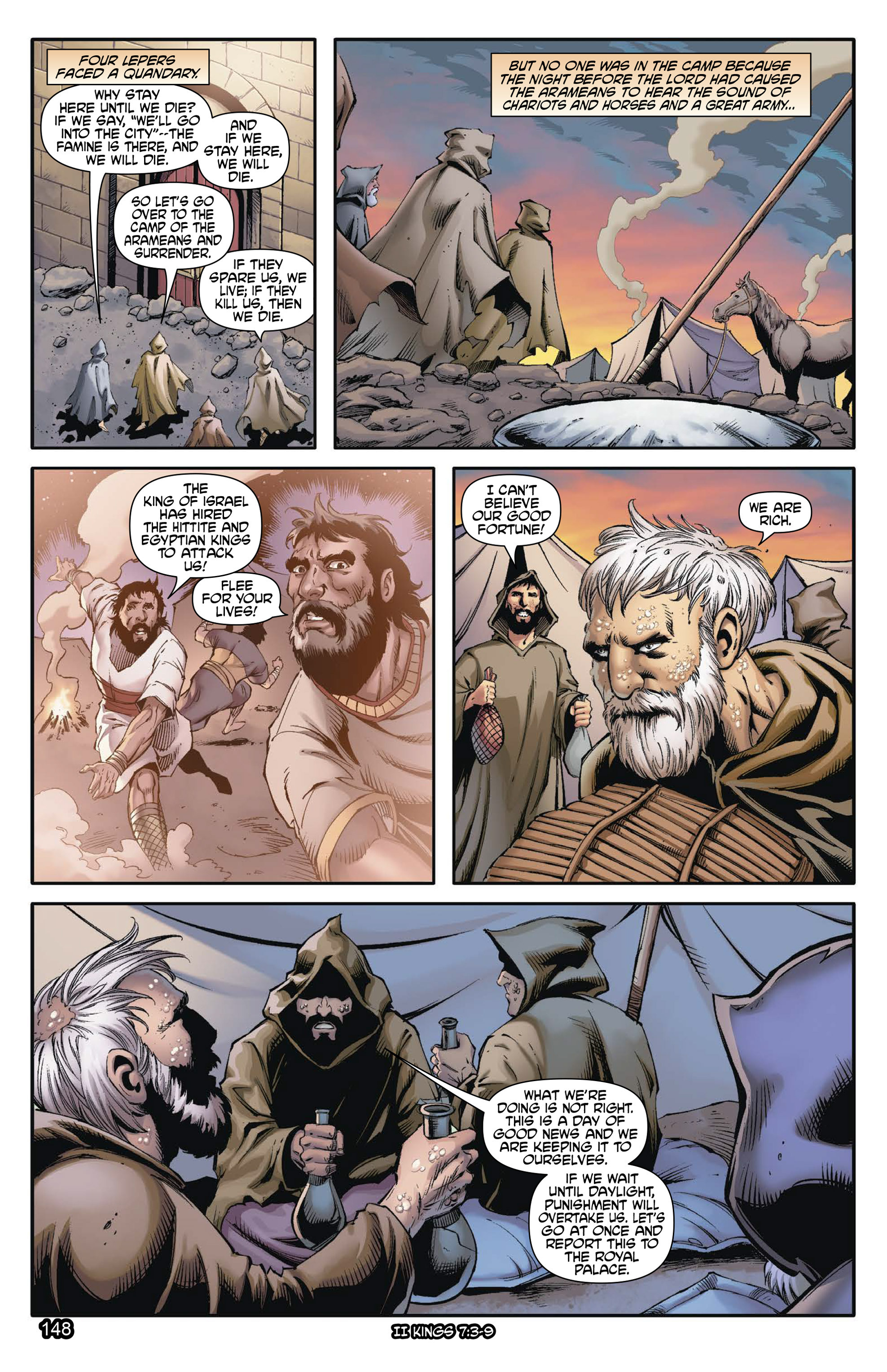 Read online The Kingstone Bible comic -  Issue #6 - 145