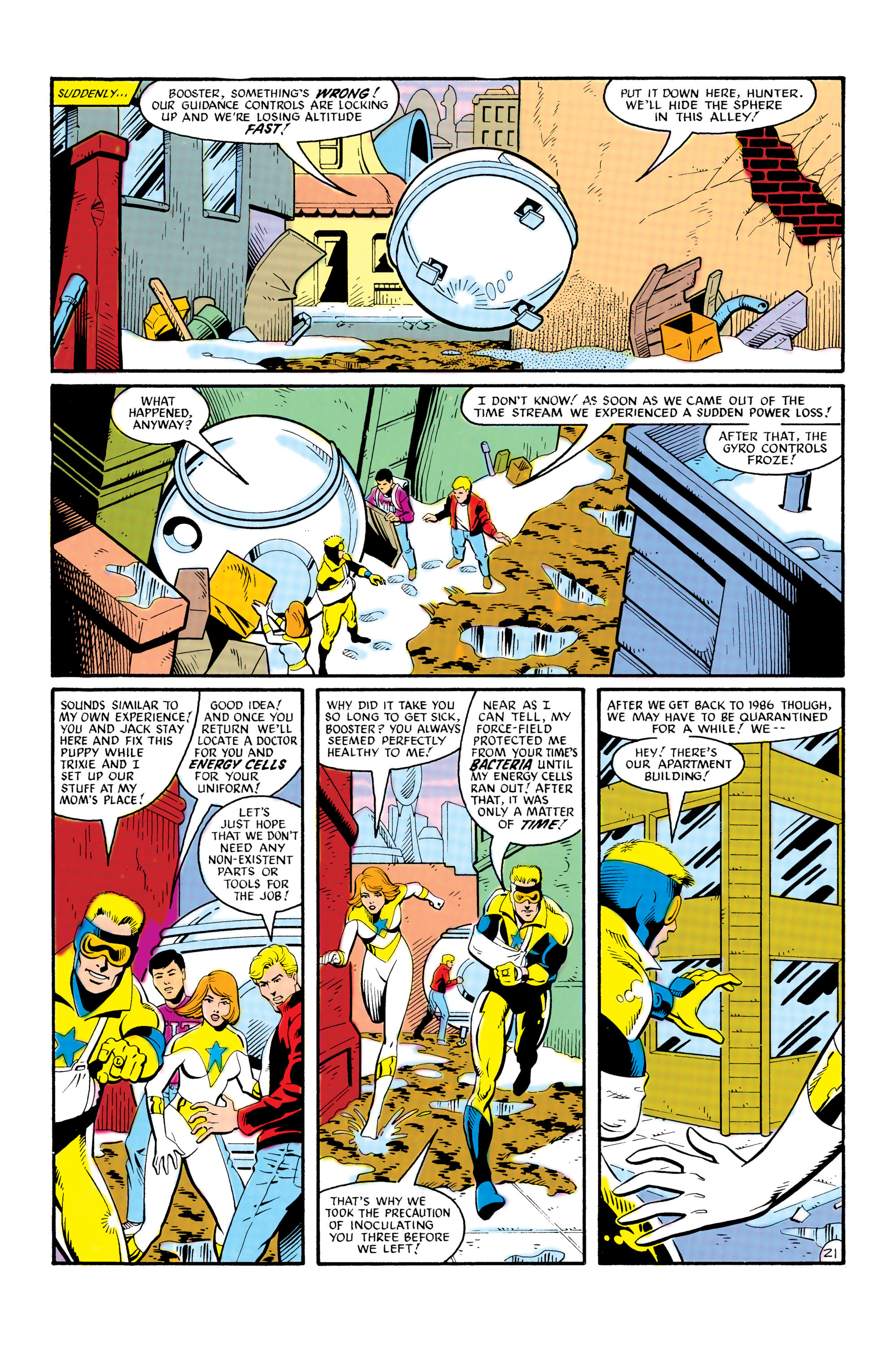 Read online Booster Gold (1986) comic -  Issue #13 - 21