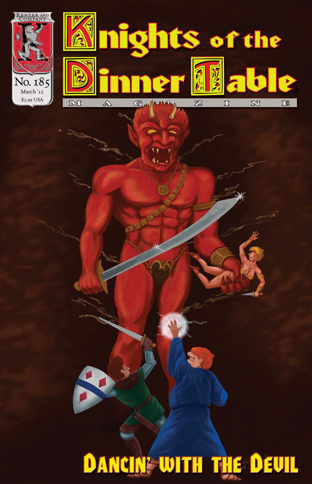 Read online Knights of the Dinner Table comic -  Issue #185 - 1