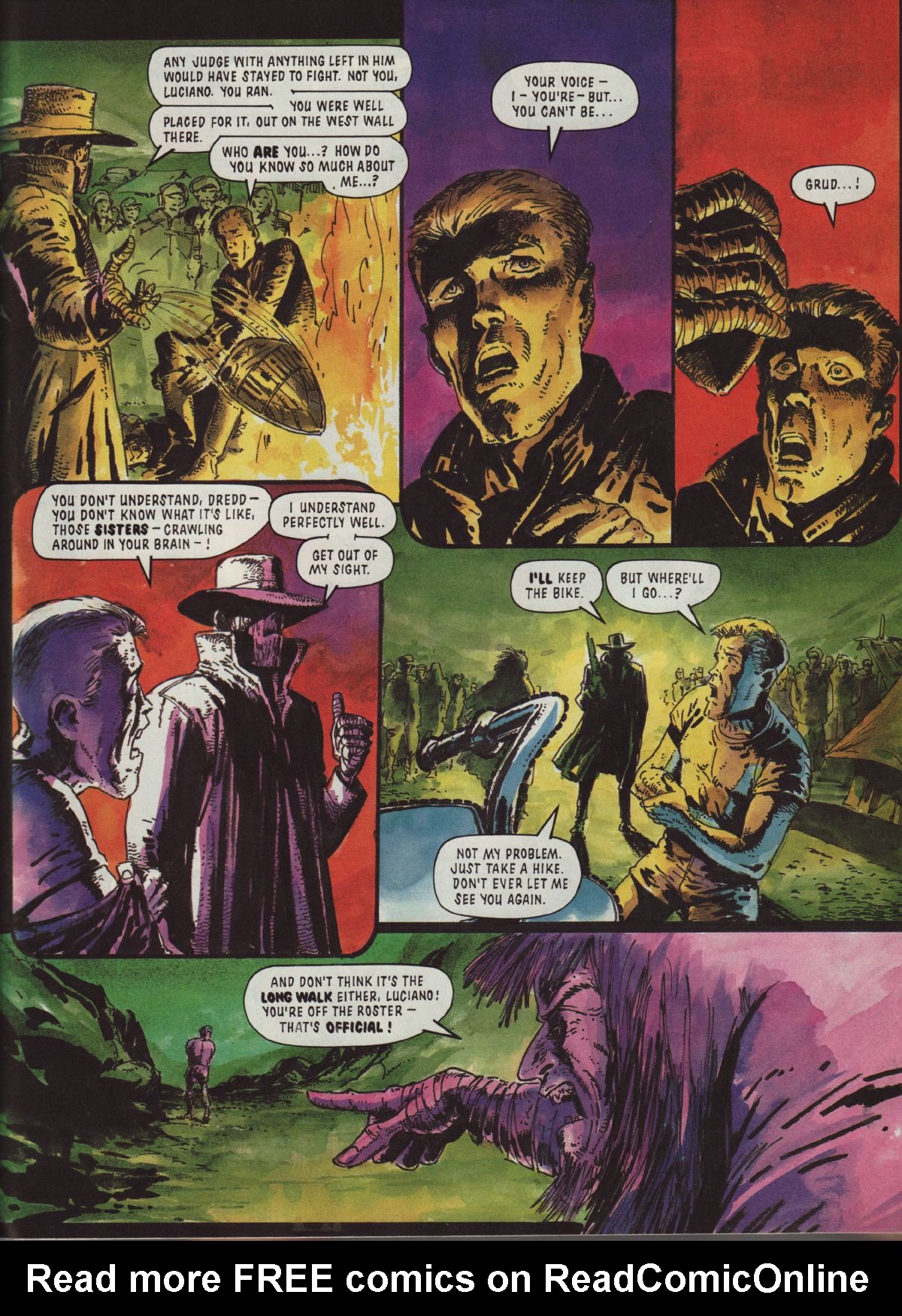 Read online Judge Dredd Megazine (vol. 3) comic -  Issue #25 - 36
