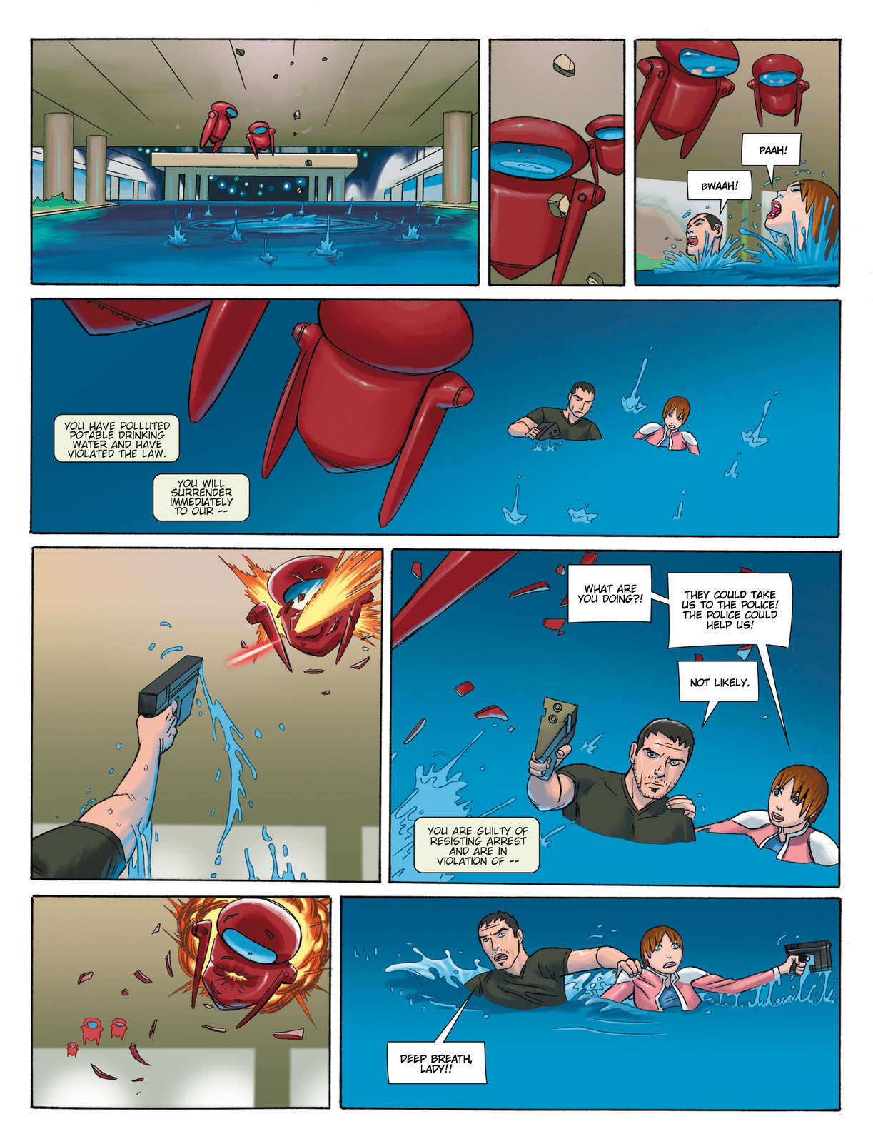 Read online Flywires comic -  Issue #2 - 14