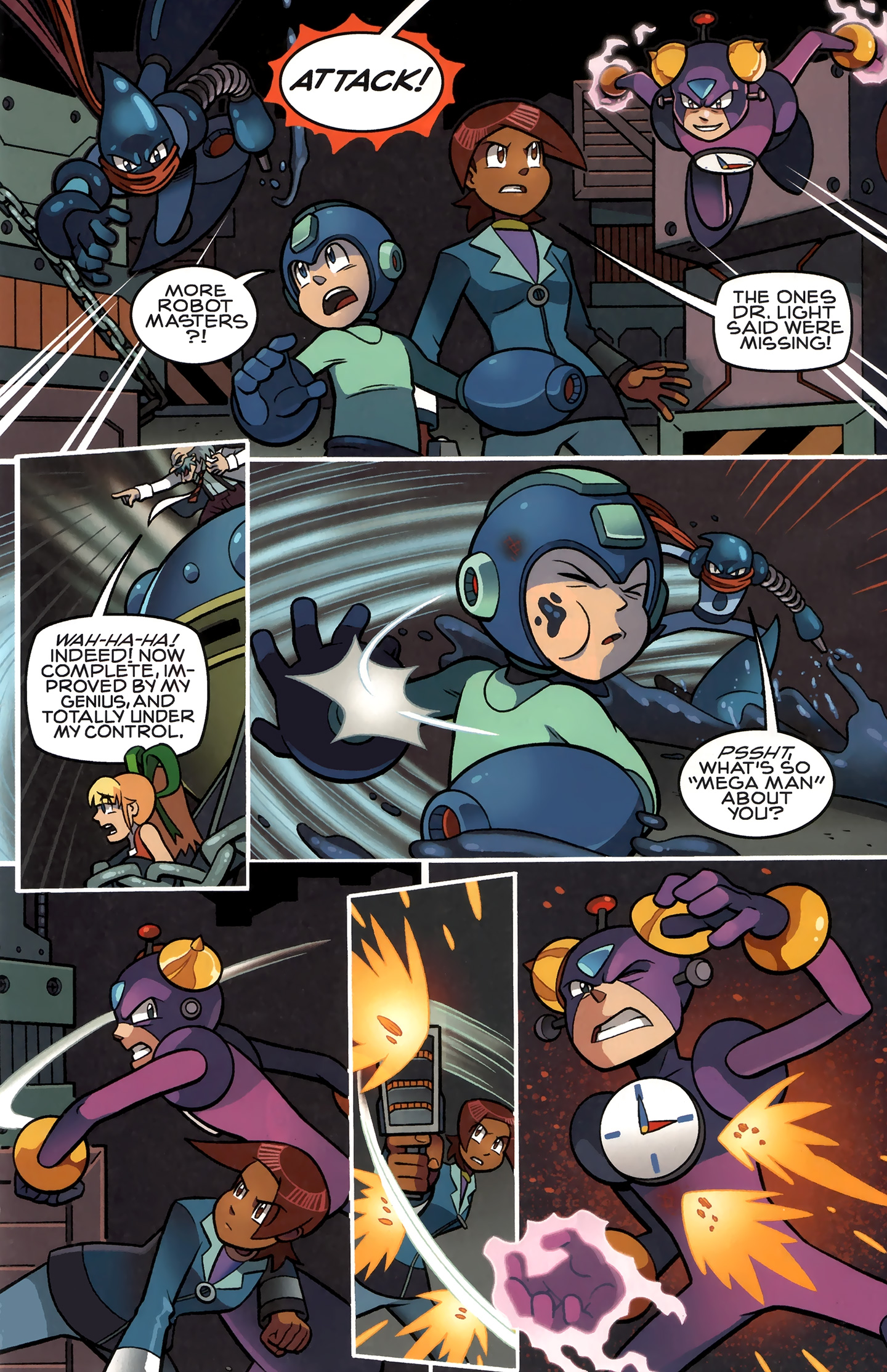 Read online Mega Man comic -  Issue #7 - 19