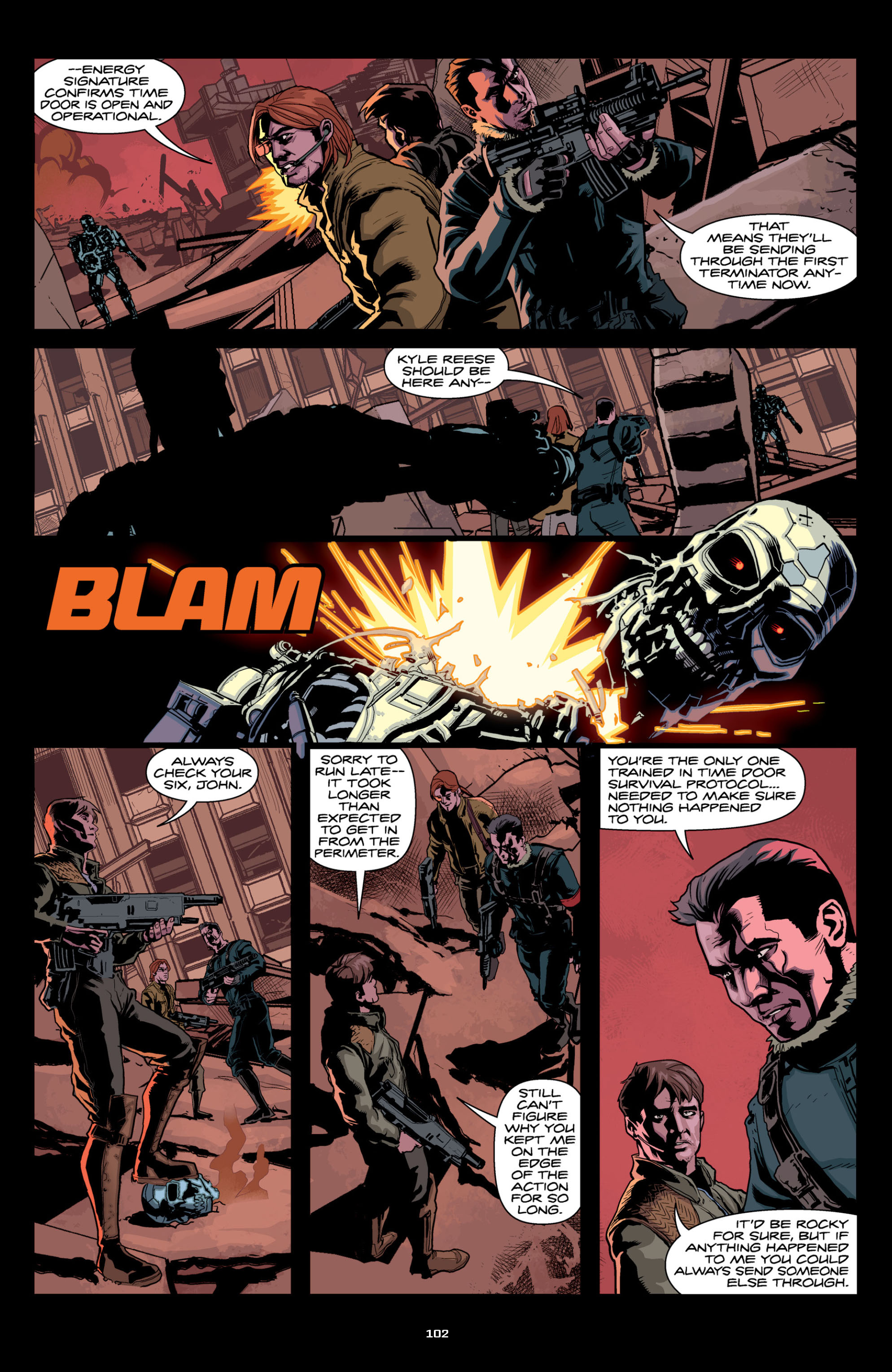 Read online Terminator Salvation: The Final Battle comic -  Issue # TPB 1 - 100