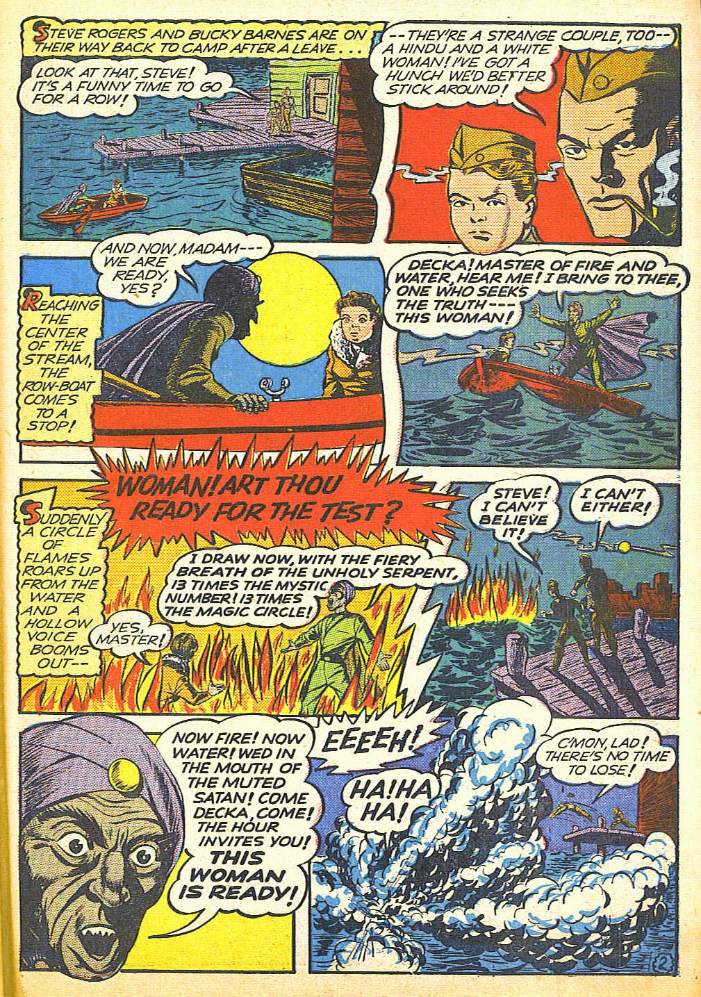 Read online Captain America Comics comic -  Issue #23 - 51