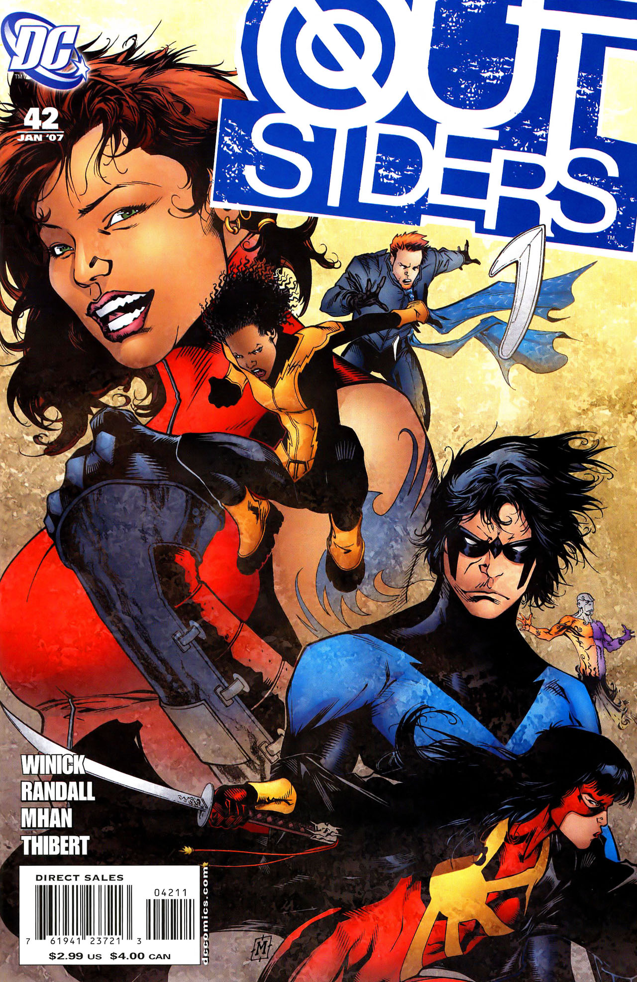 Read online Outsiders (2003) comic -  Issue #42 - 1