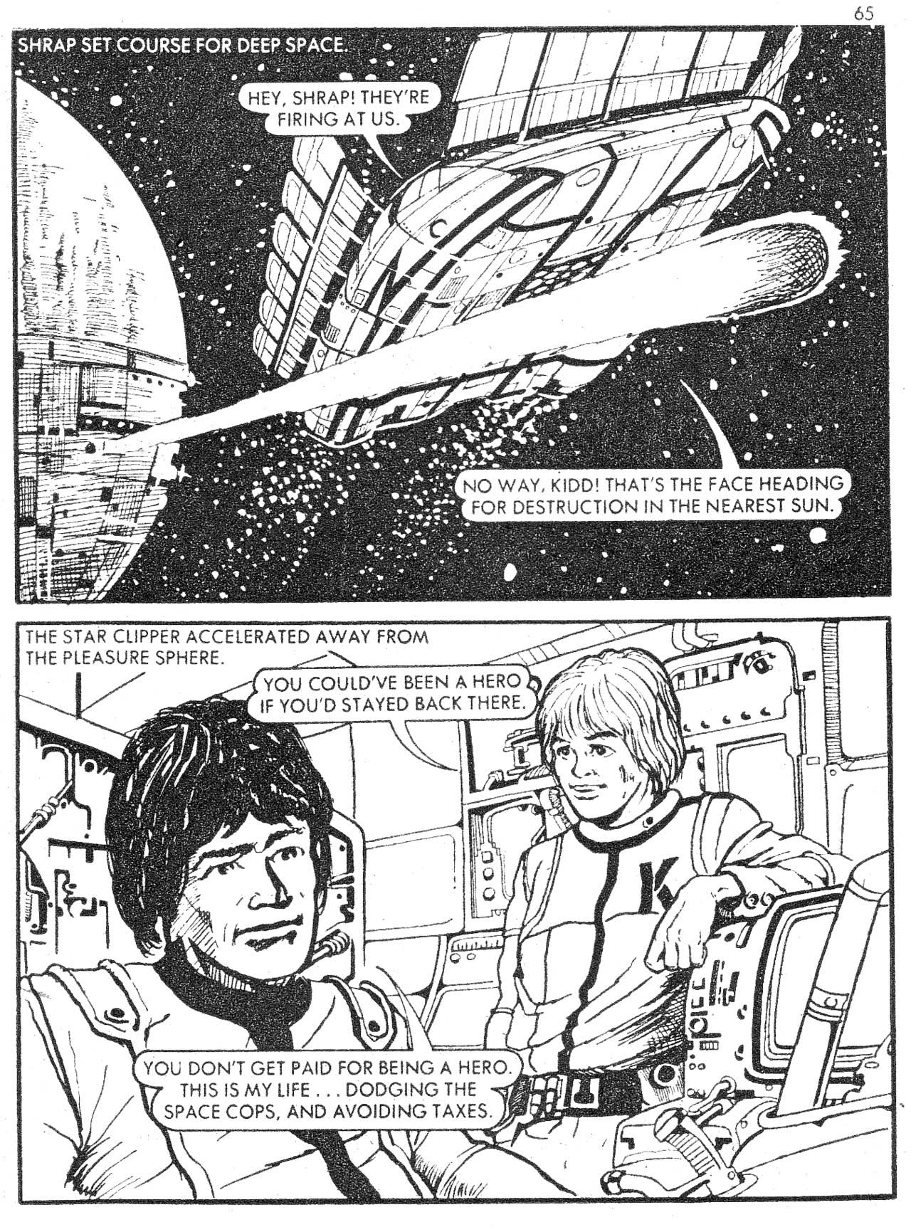 Read online Starblazer comic -  Issue #2 - 65