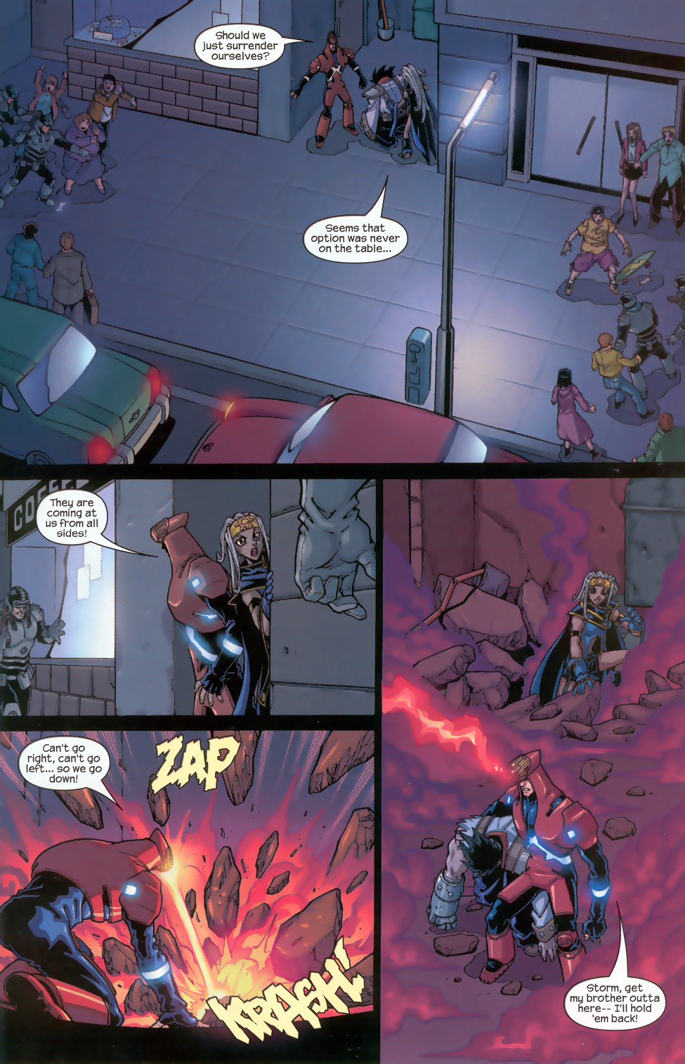 Read online X-Men: Ronin comic -  Issue #3 - 8