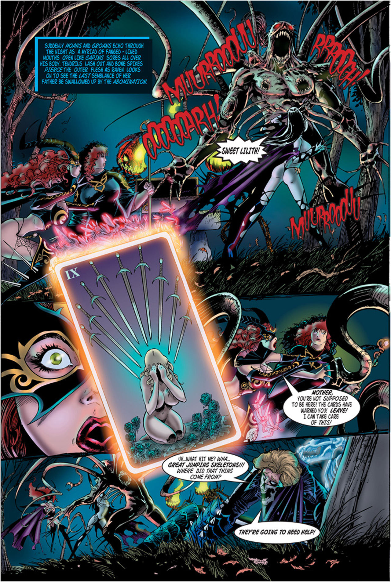 Read online Tarot: Witch of the Black Rose comic -  Issue #4 - 15