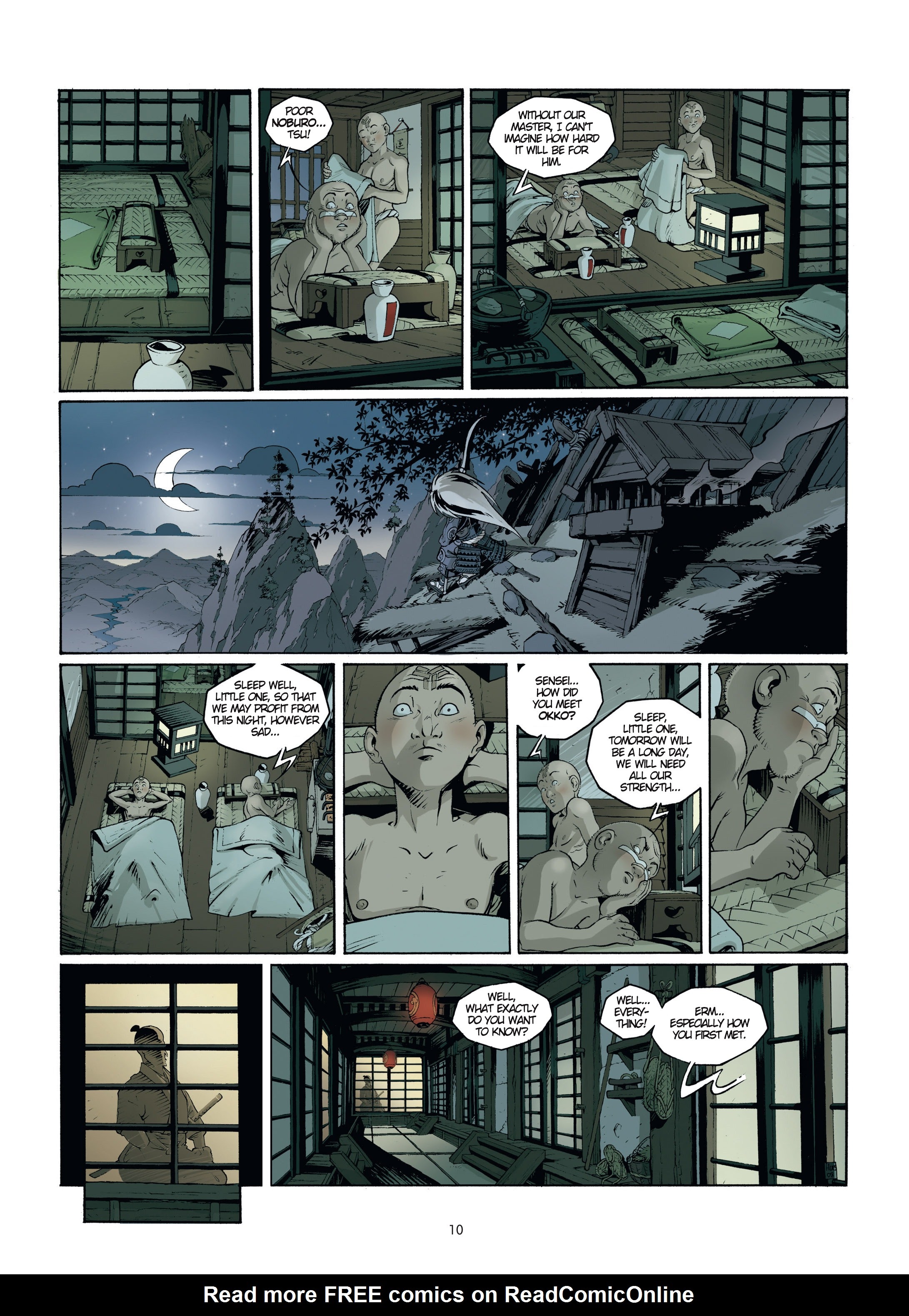 Read online Okko: The Cycle Of Emptiness comic -  Issue #1 - 10