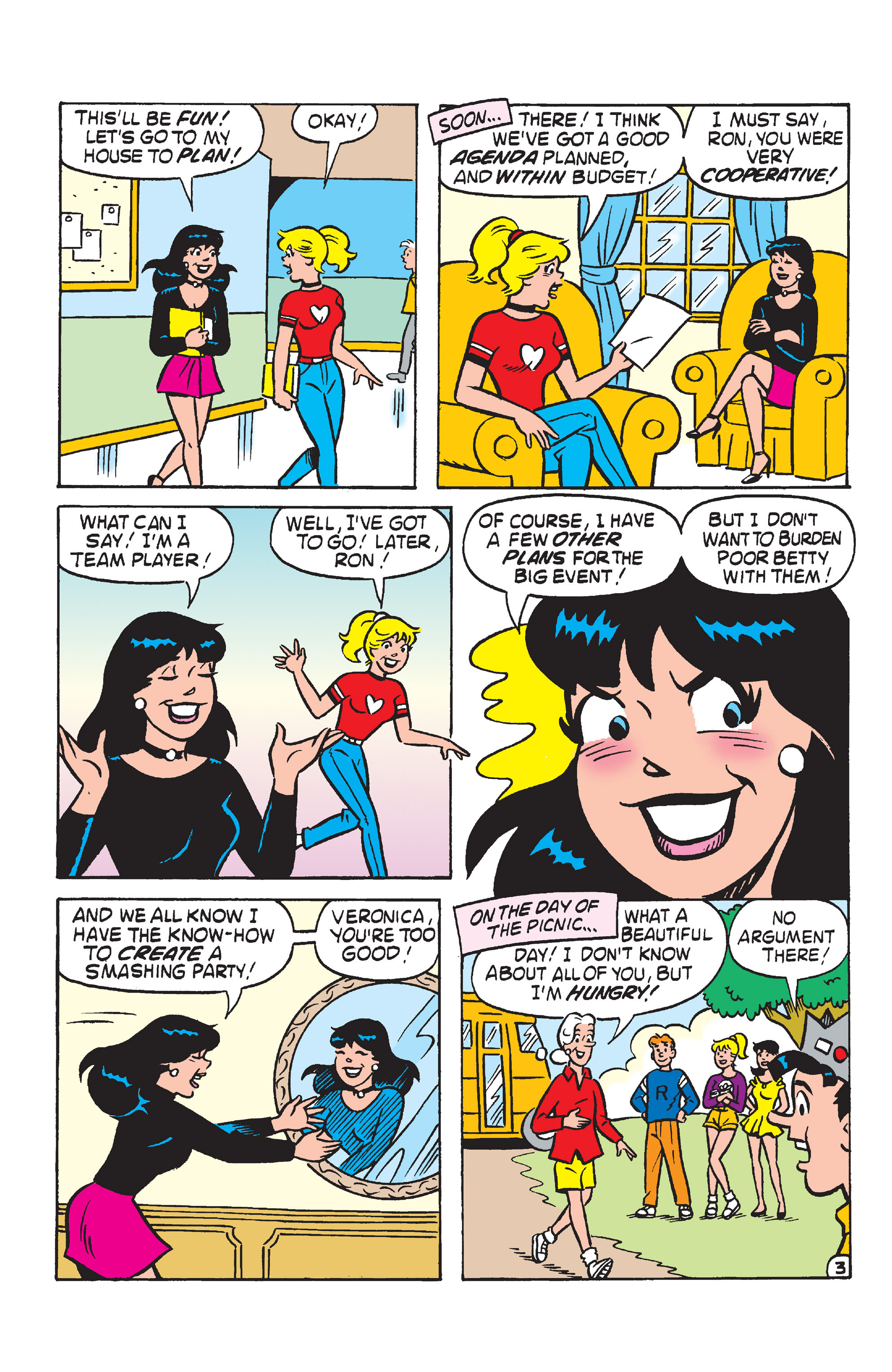 Read online Betty and Veronica: Picnic Antics comic -  Issue # TPB - 70