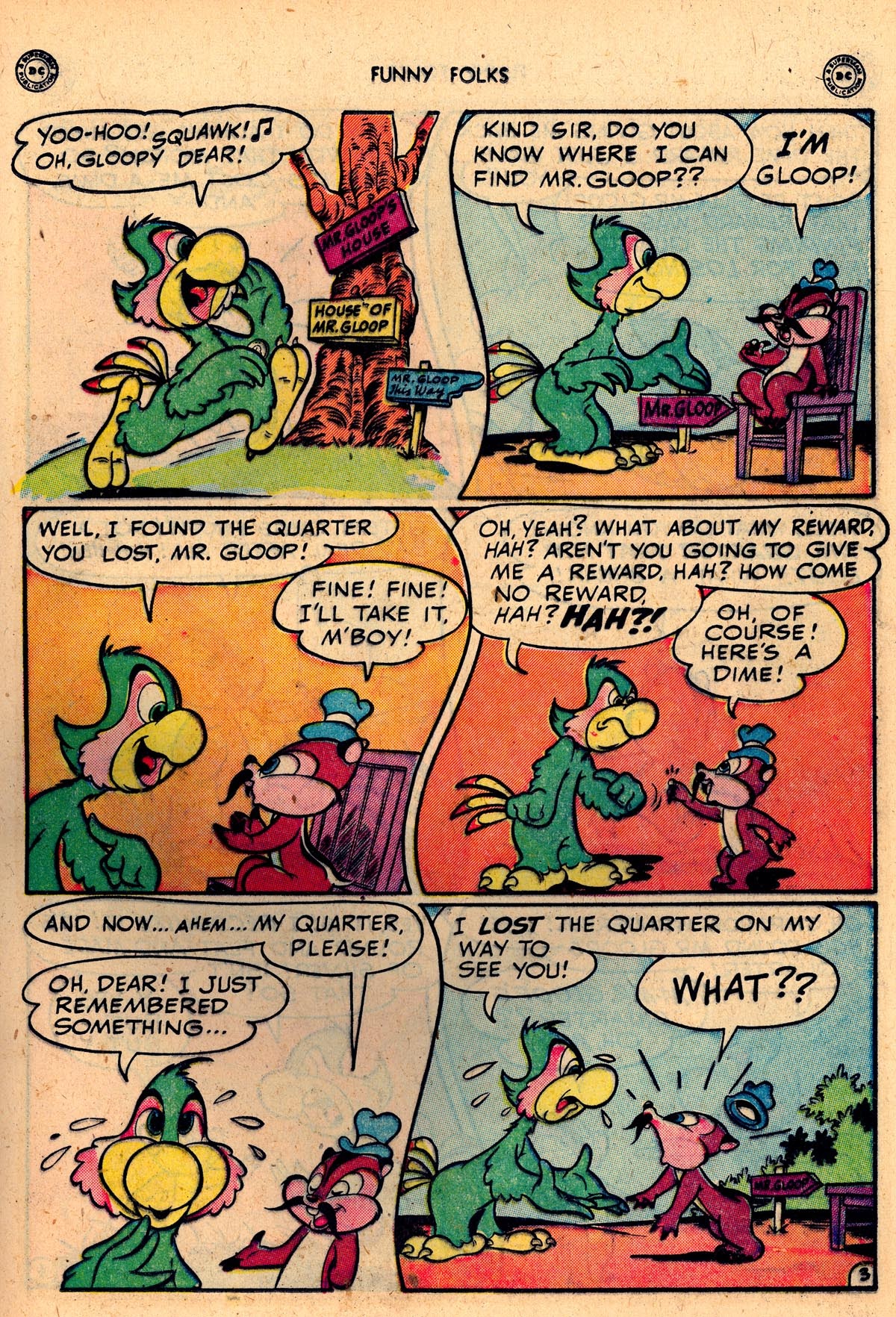 Read online Funny Folks comic -  Issue #18 - 19