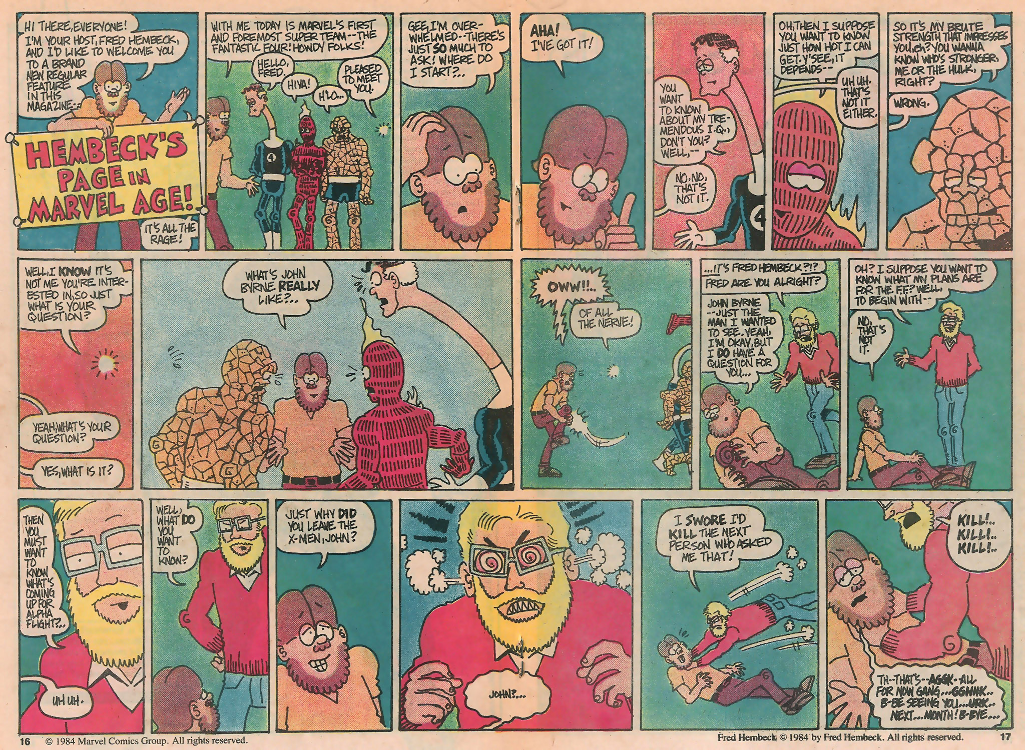 Read online Marvel Age comic -  Issue #14 - 18