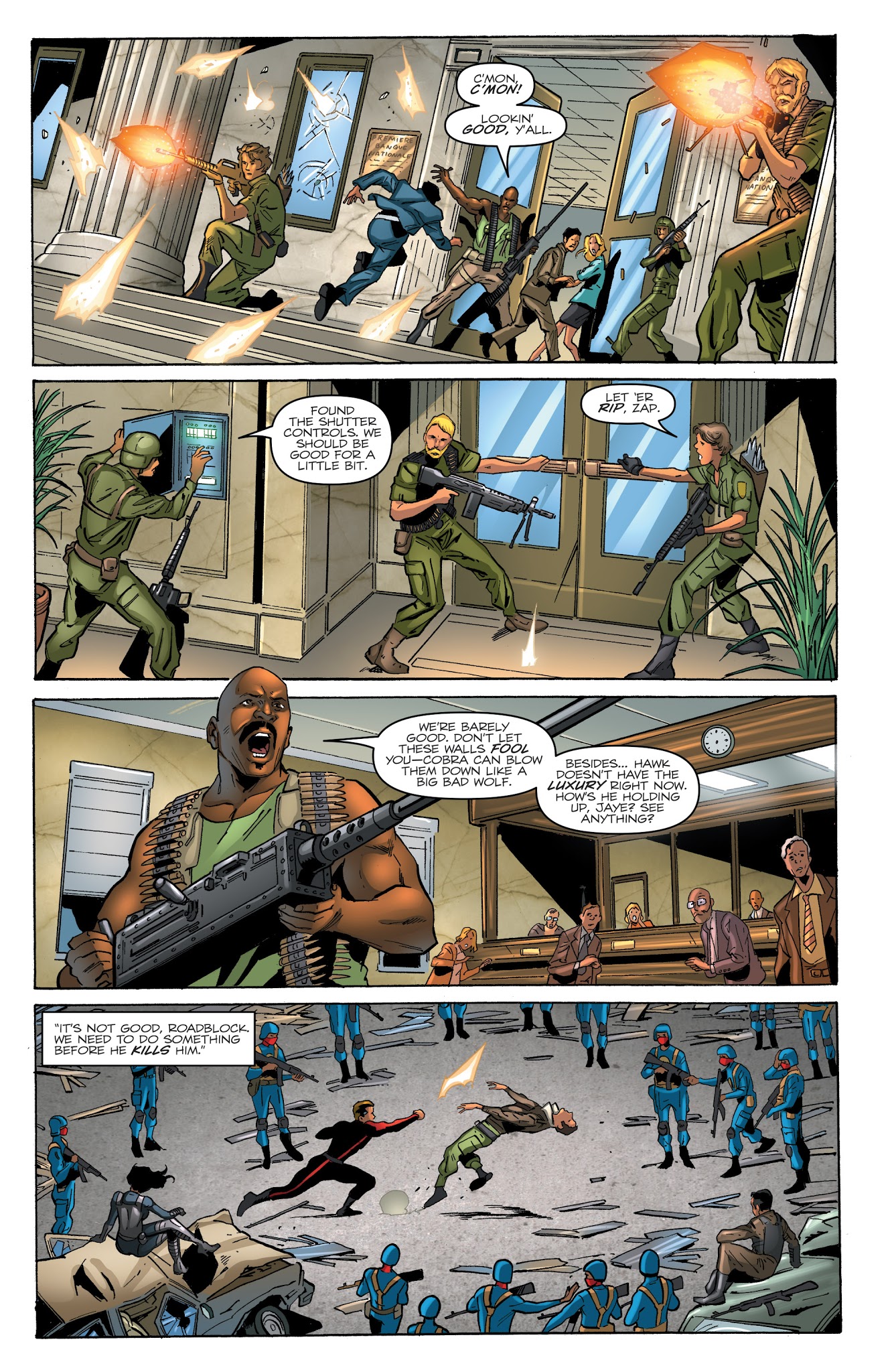 Read online G.I. Joe: A Real American Hero vs. the Six Million Dollar Man comic -  Issue #2 - 18