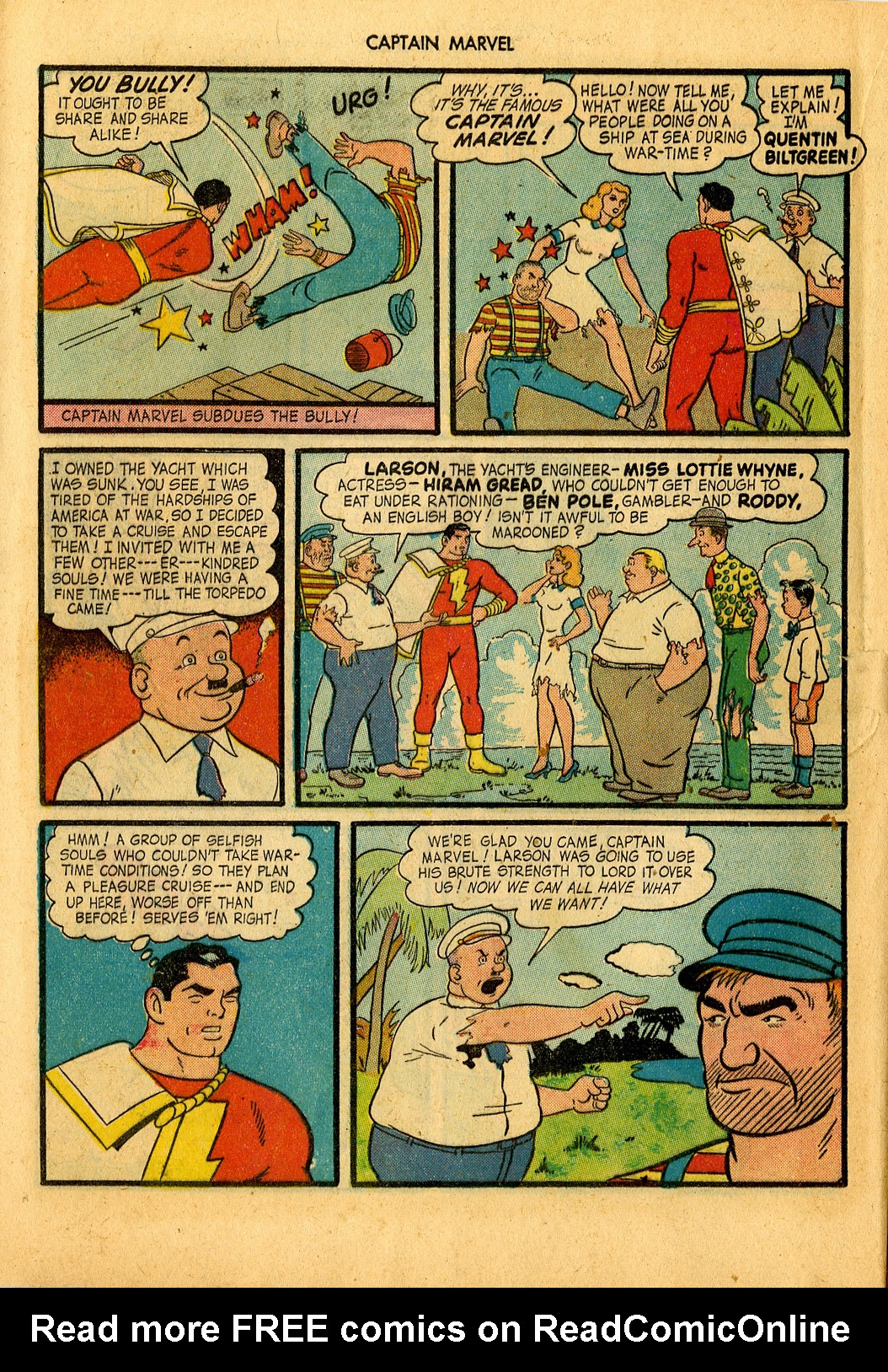 Read online Captain Marvel Adventures comic -  Issue #39 - 28