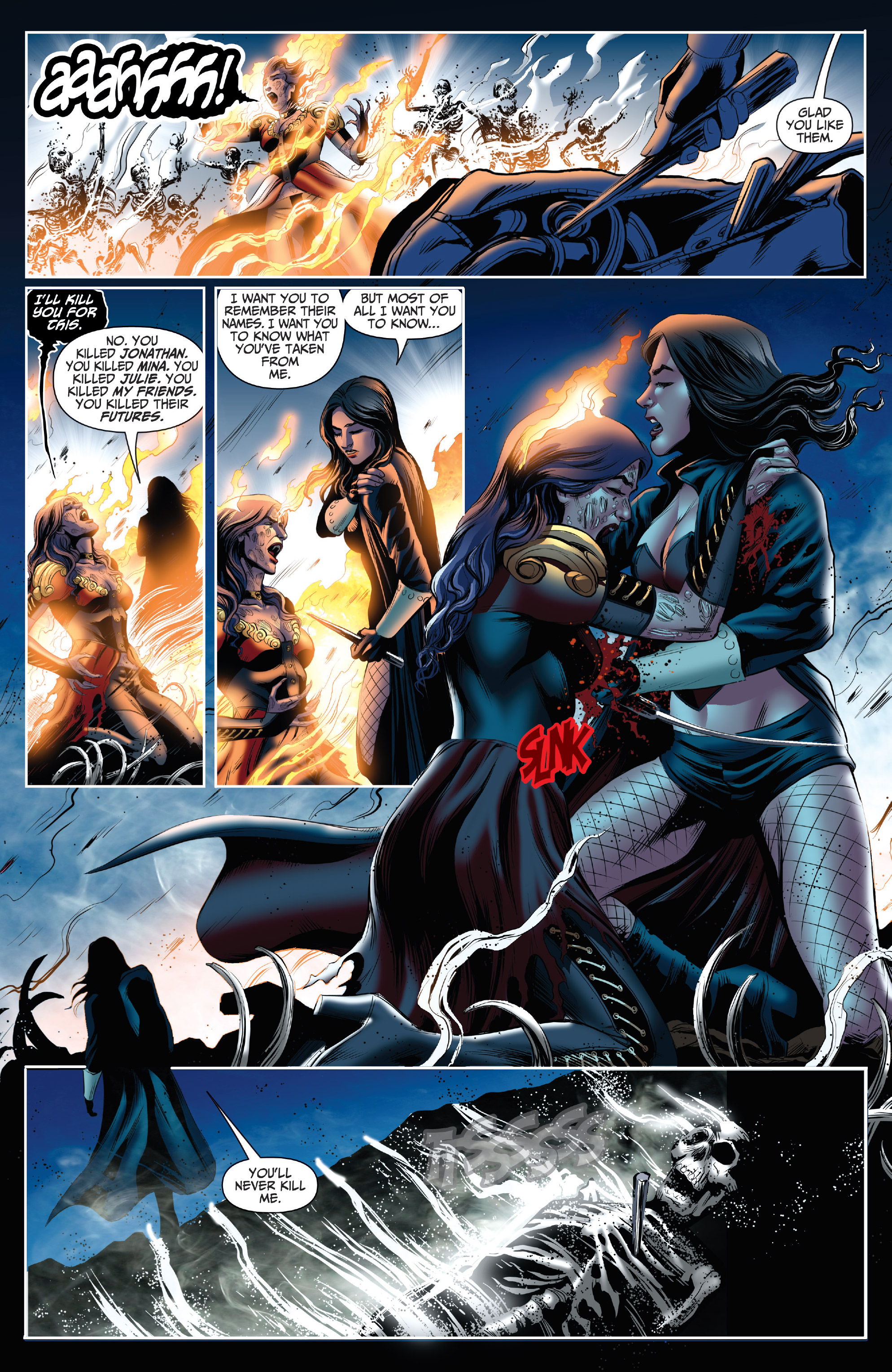 Read online Van Helsing vs. Dracula's Daughter comic -  Issue #5 - 16