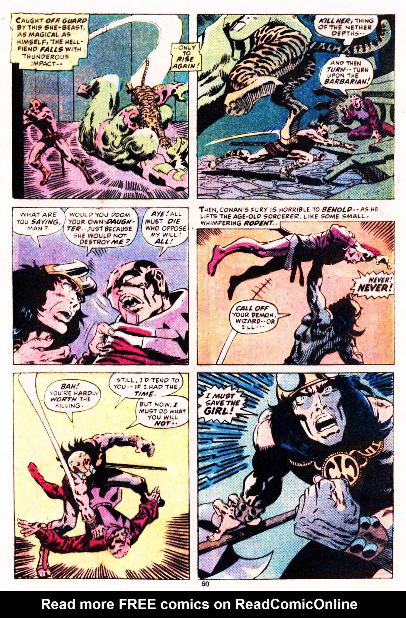 Read online Giant-Size Conan comic -  Issue #2 - 61