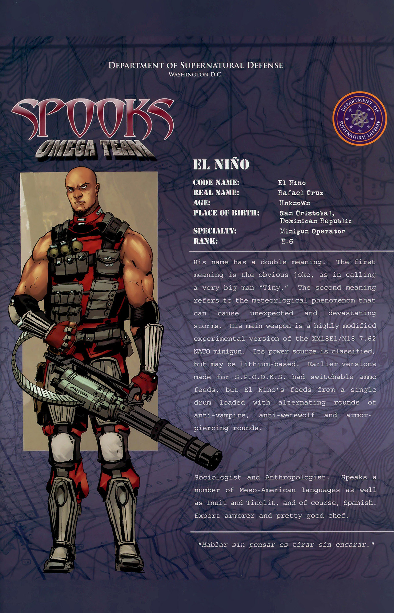 Read online Spooks: Omega Team comic -  Issue #3 - 26