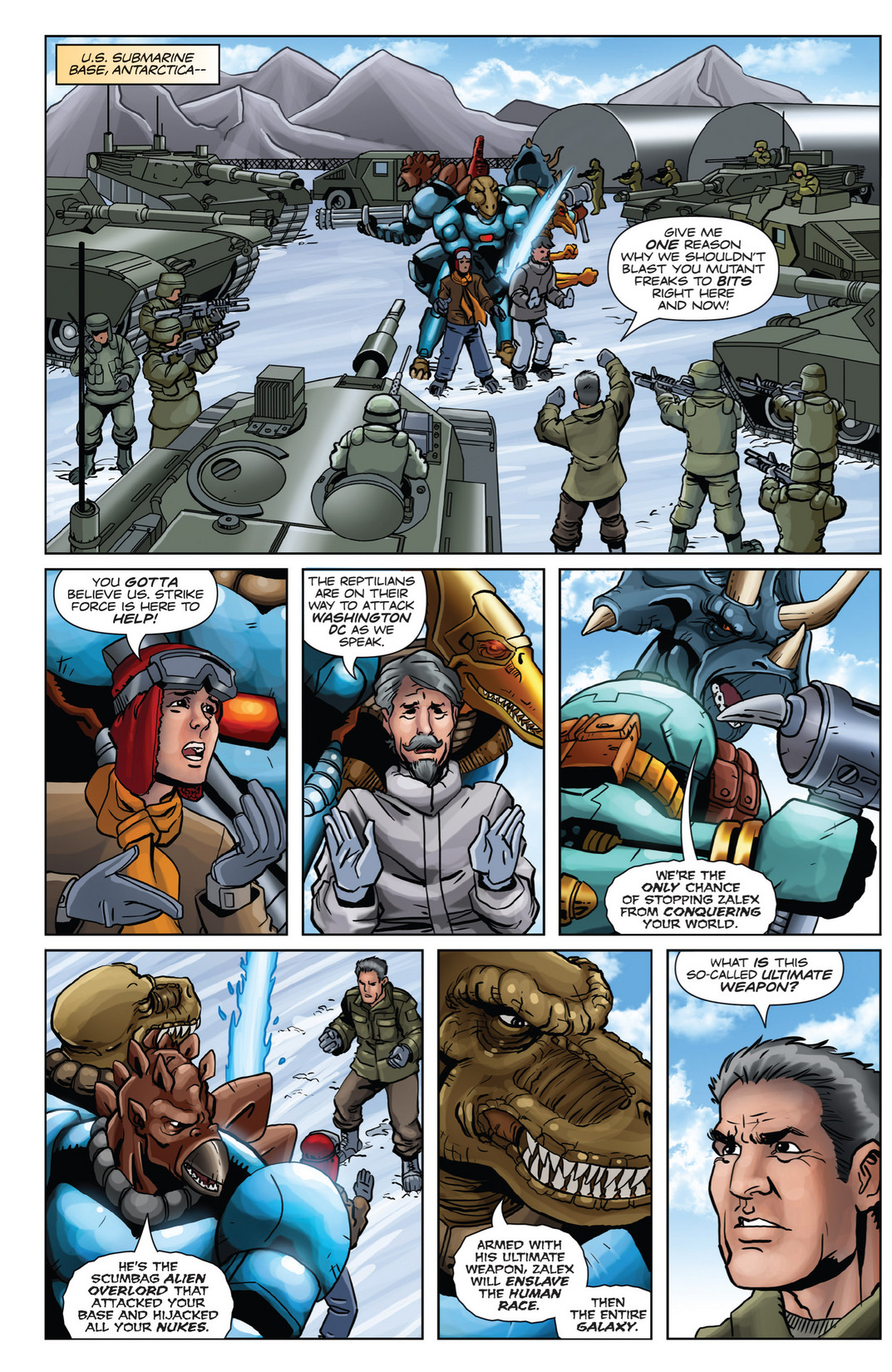 Read online Jurassic StrikeForce 5 comic -  Issue # _TPB - 115