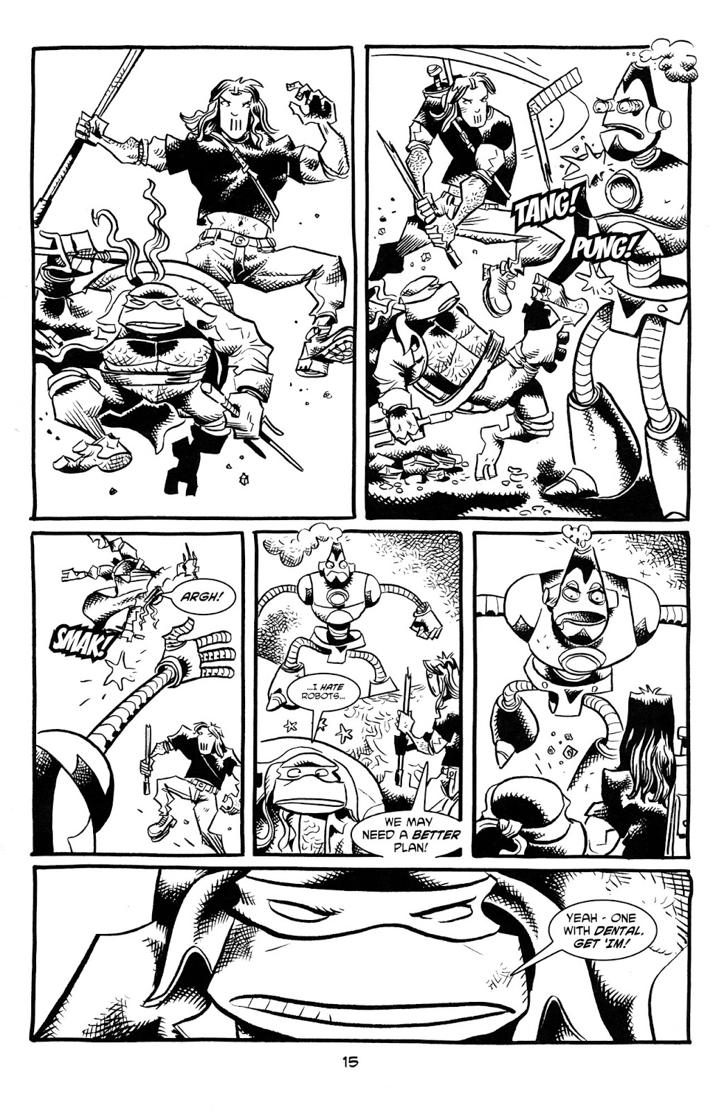 Tales of the TMNT issue 42 - Page 19