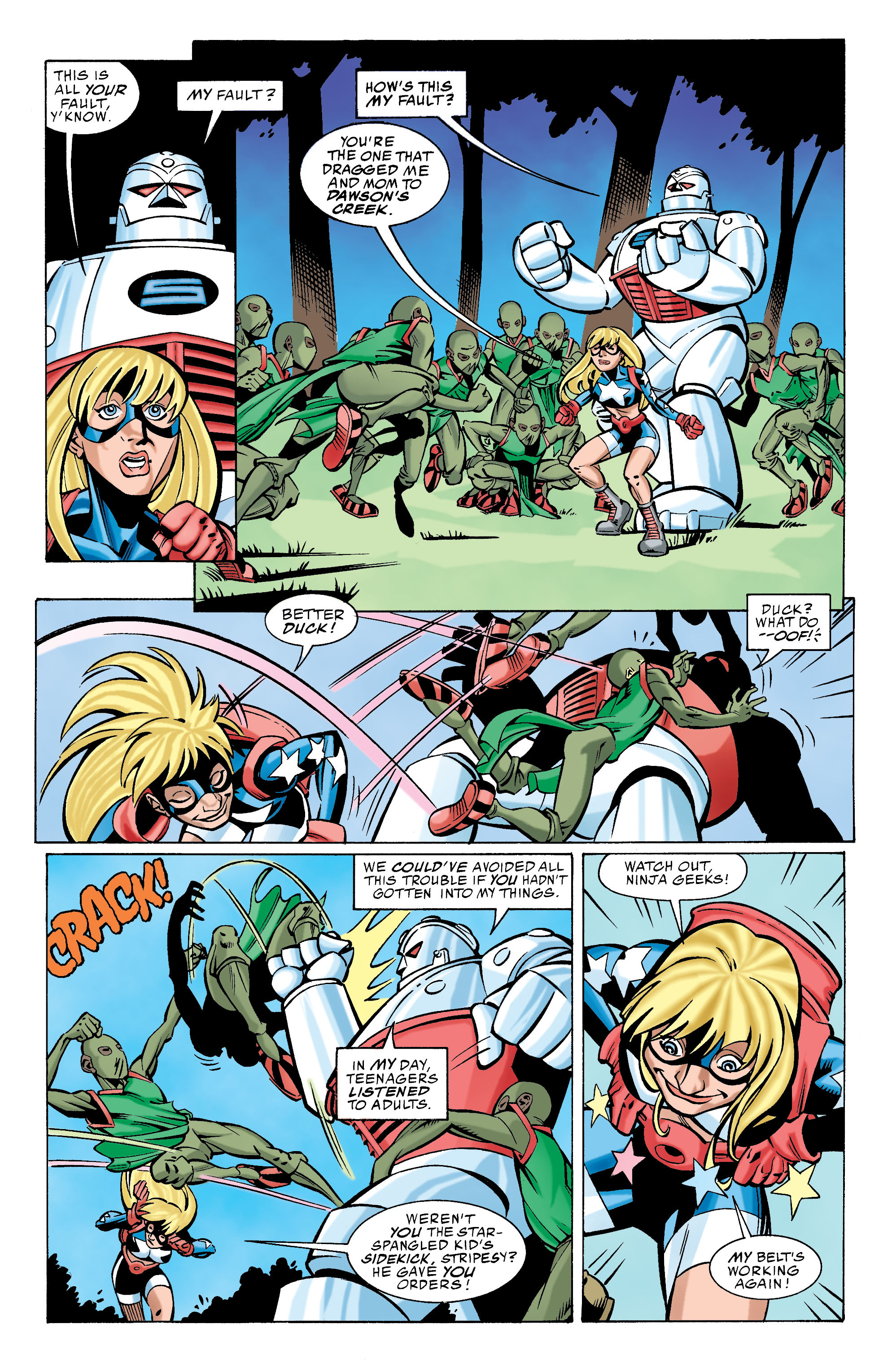 Read online Stars and S.T.R.I.P.E. comic -  Issue #2 - 2
