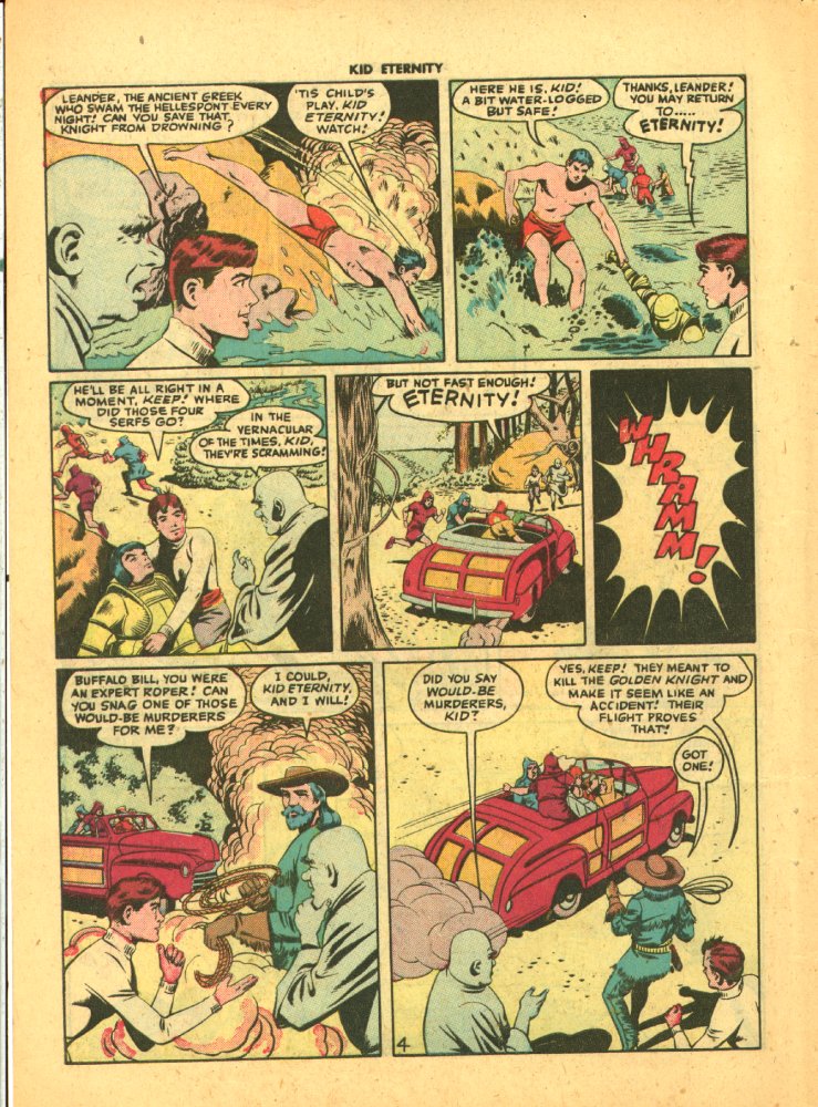 Read online Kid Eternity (1946) comic -  Issue #4 - 6