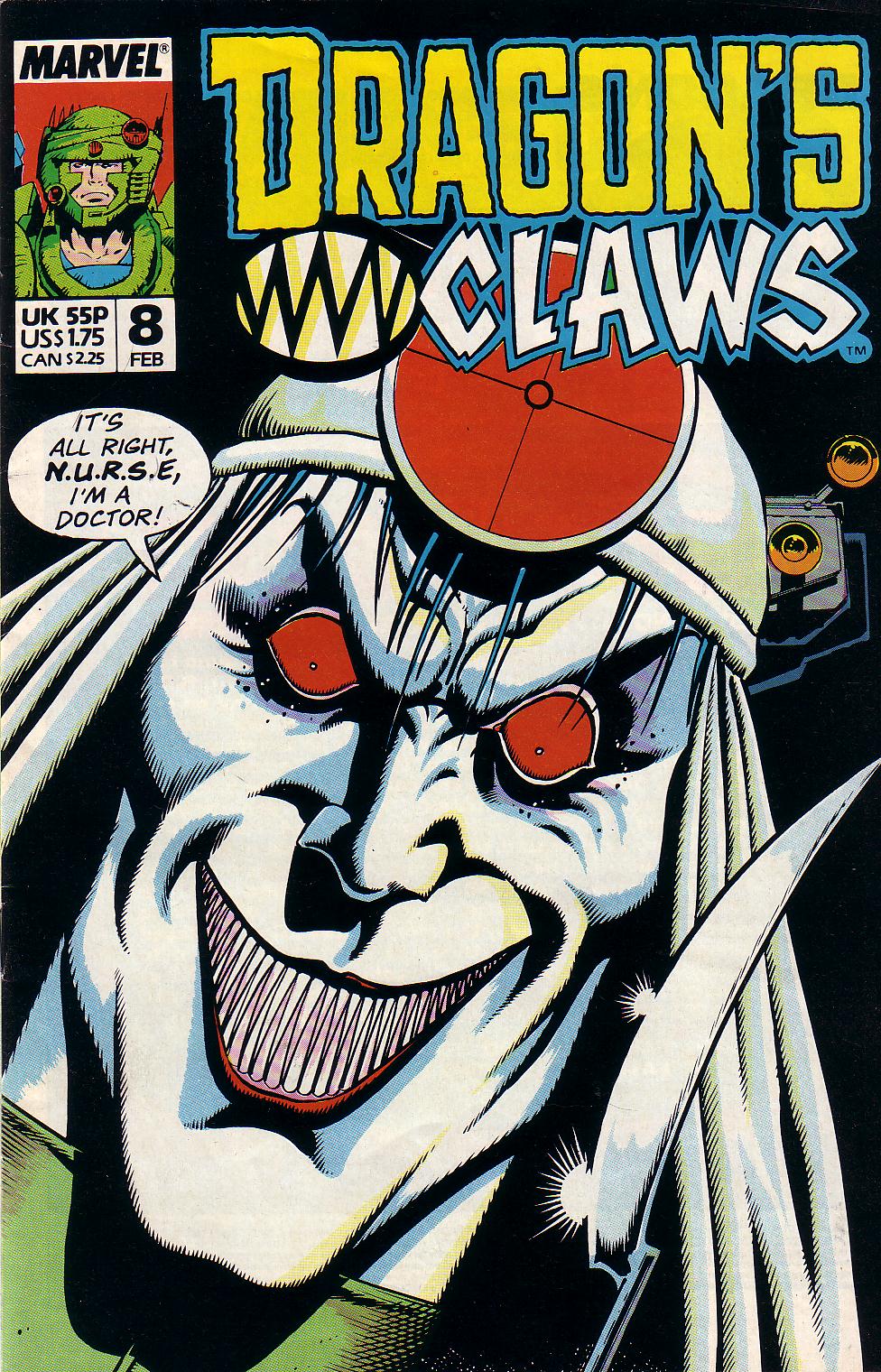 Read online Dragon's Claws comic -  Issue #8 - 1