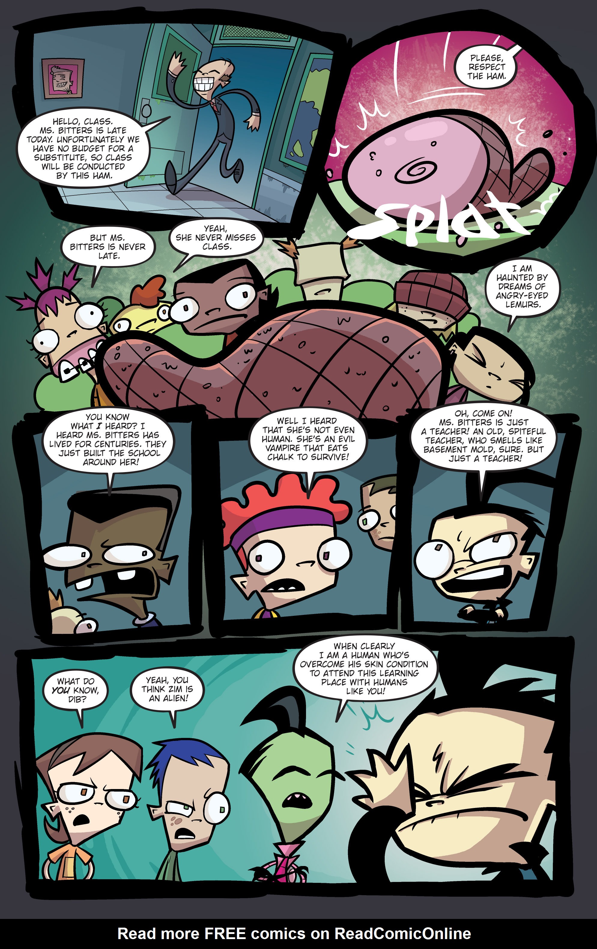 Read online Invader Zim comic -  Issue # _TPB 3 - 114