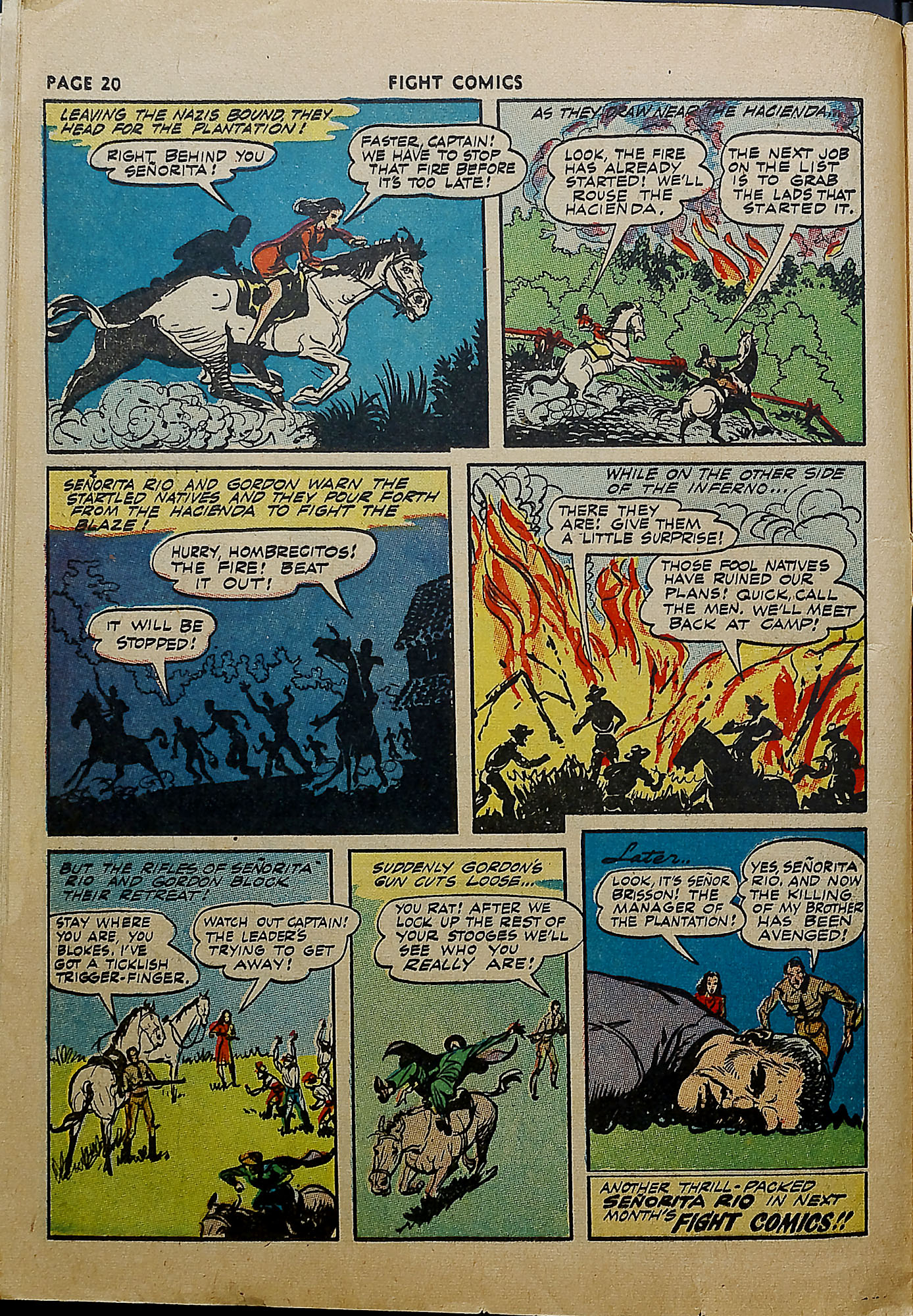 Read online Fight Comics comic -  Issue #25 - 22