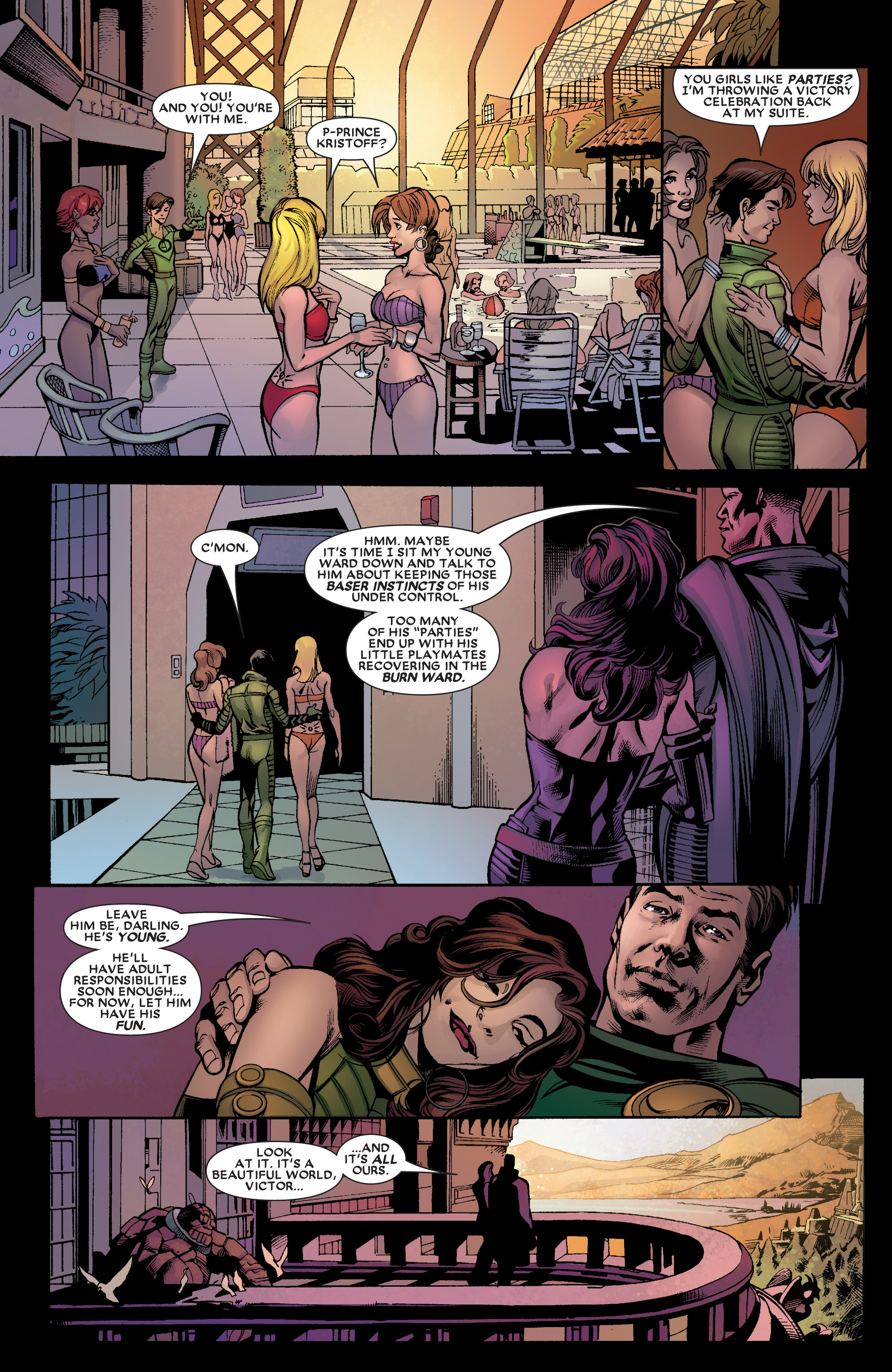 Read online Fantastic Four: House of M comic -  Issue #1 - 11