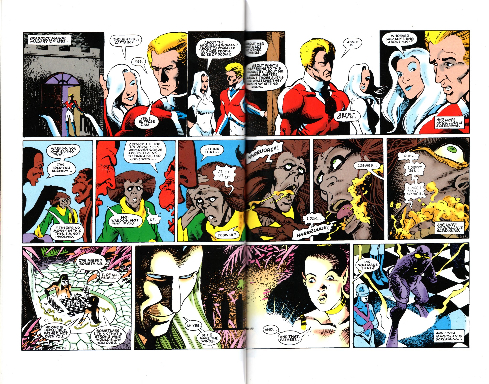 Read online Captain Britain (2002) comic -  Issue # TPB - 101