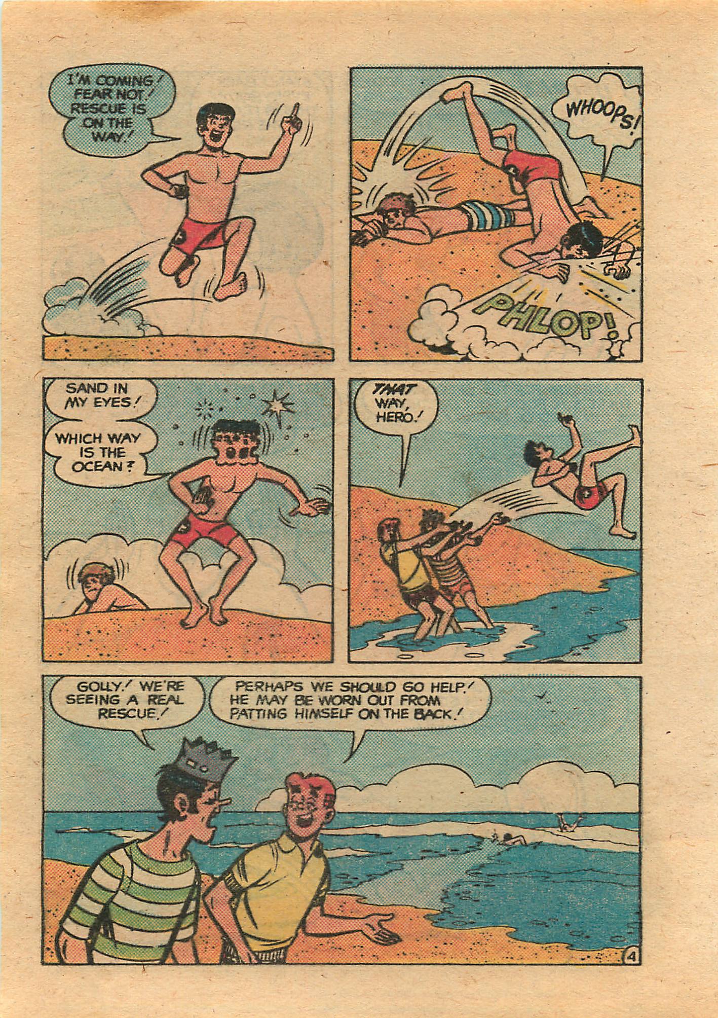 Read online Archie...Archie Andrews, Where Are You? Digest Magazine comic -  Issue #19 - 72