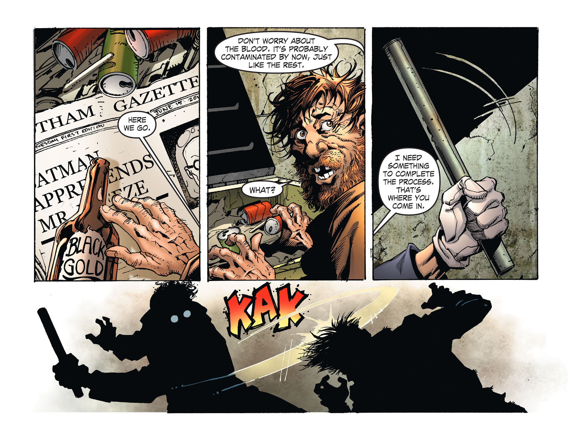 Read online Legends of the Dark Knight [I] comic -  Issue #66 - 19