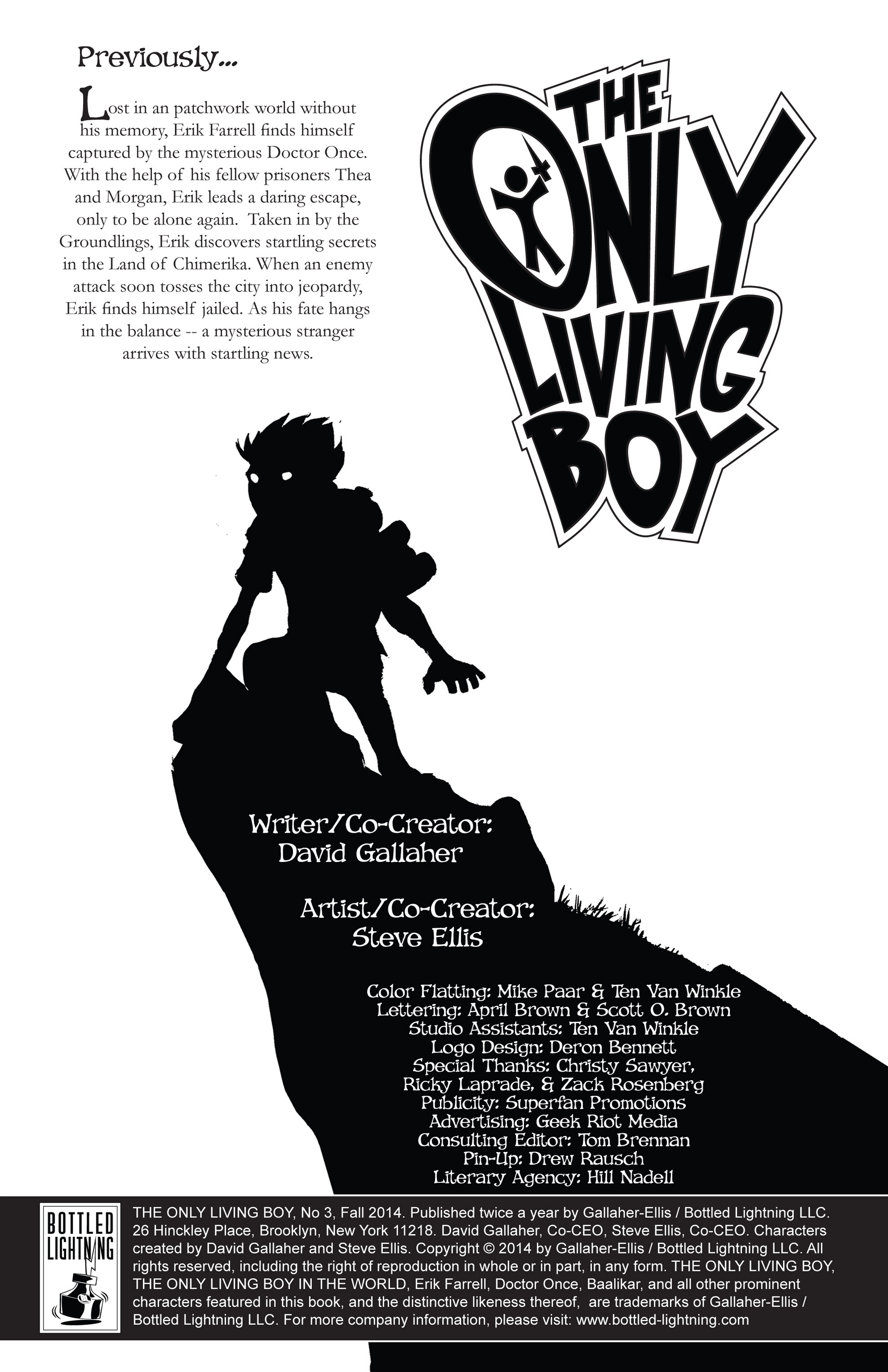 Read online The Only Living Boy comic -  Issue #3 - 2