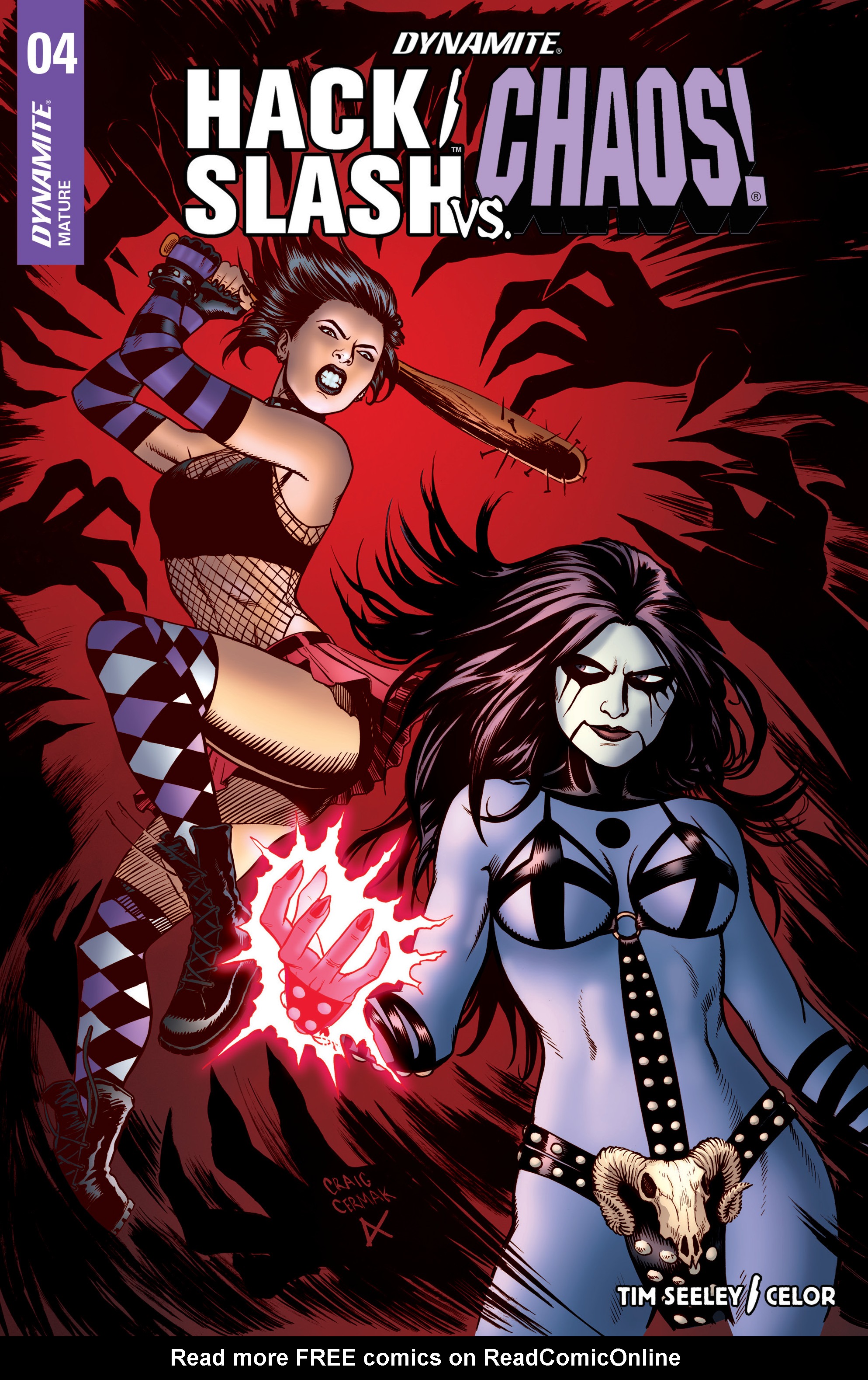 Read online Hack/Slash vs. Chaos comic -  Issue #4 - 2