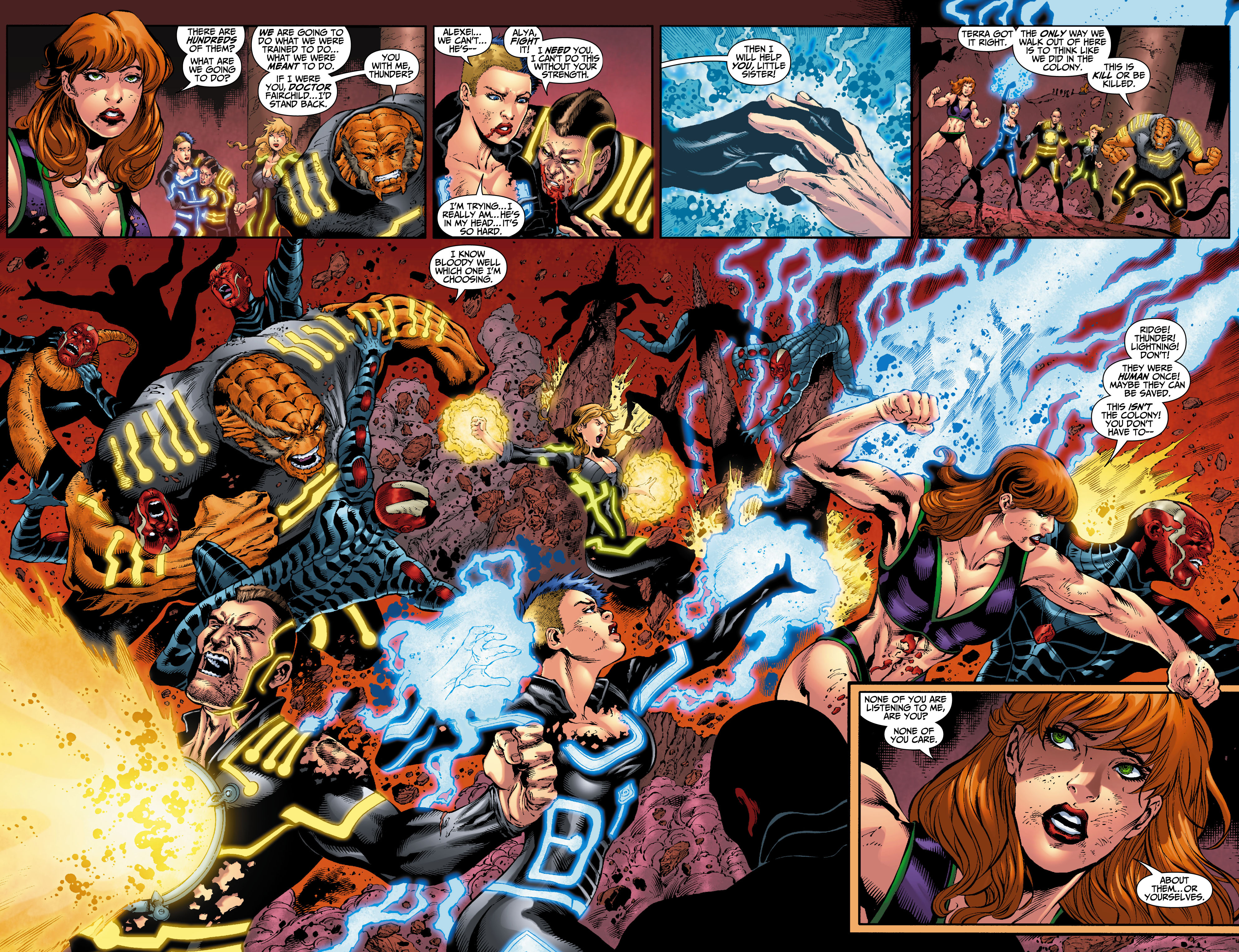 Read online The Ravagers comic -  Issue #4 - 10