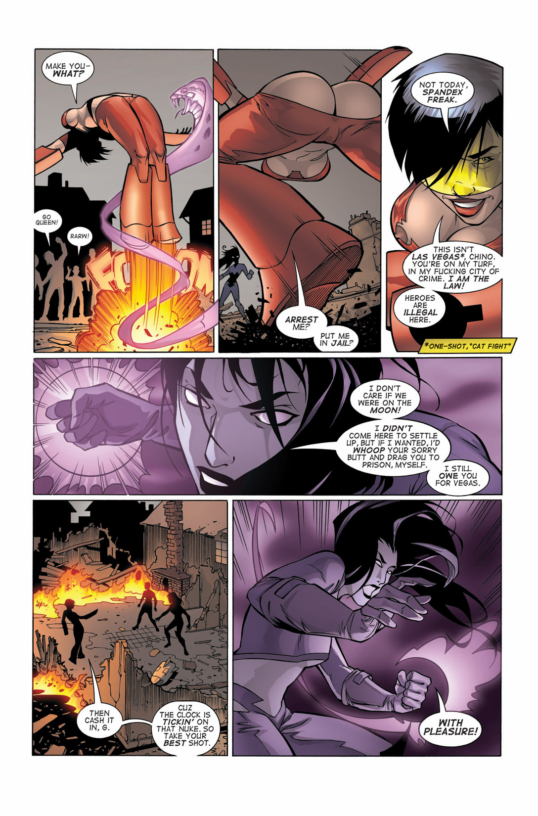 Read online Bomb Queen III: The Good, The Bad & The Lovely comic -  Issue #3 - 7